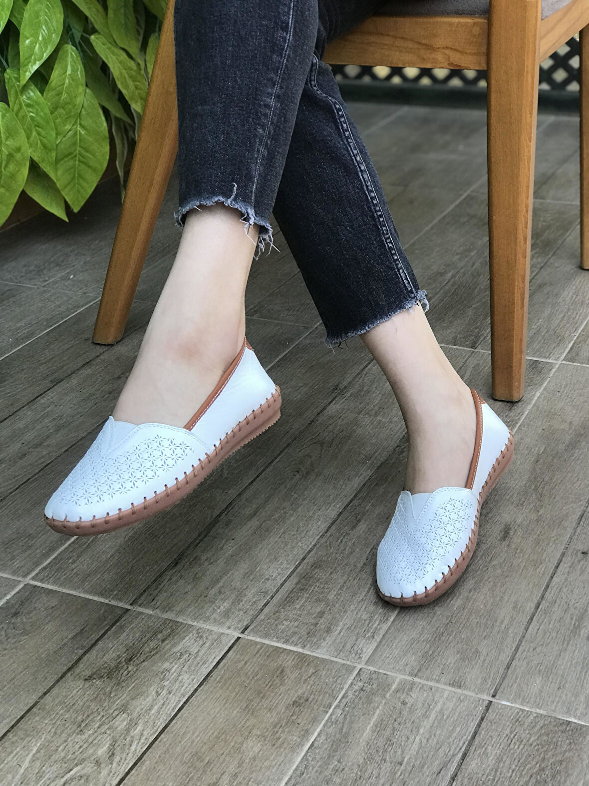 Hakiki Deri Ortopedik Comfort Kadın Ayakkabı 