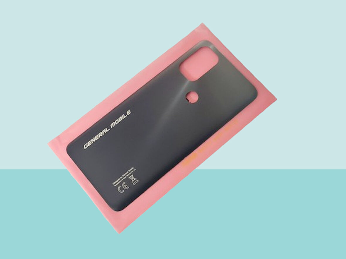 Tkgz - General Mobile GM 21 PRO Arka Kapak Batarya Kapağı - SİYAH