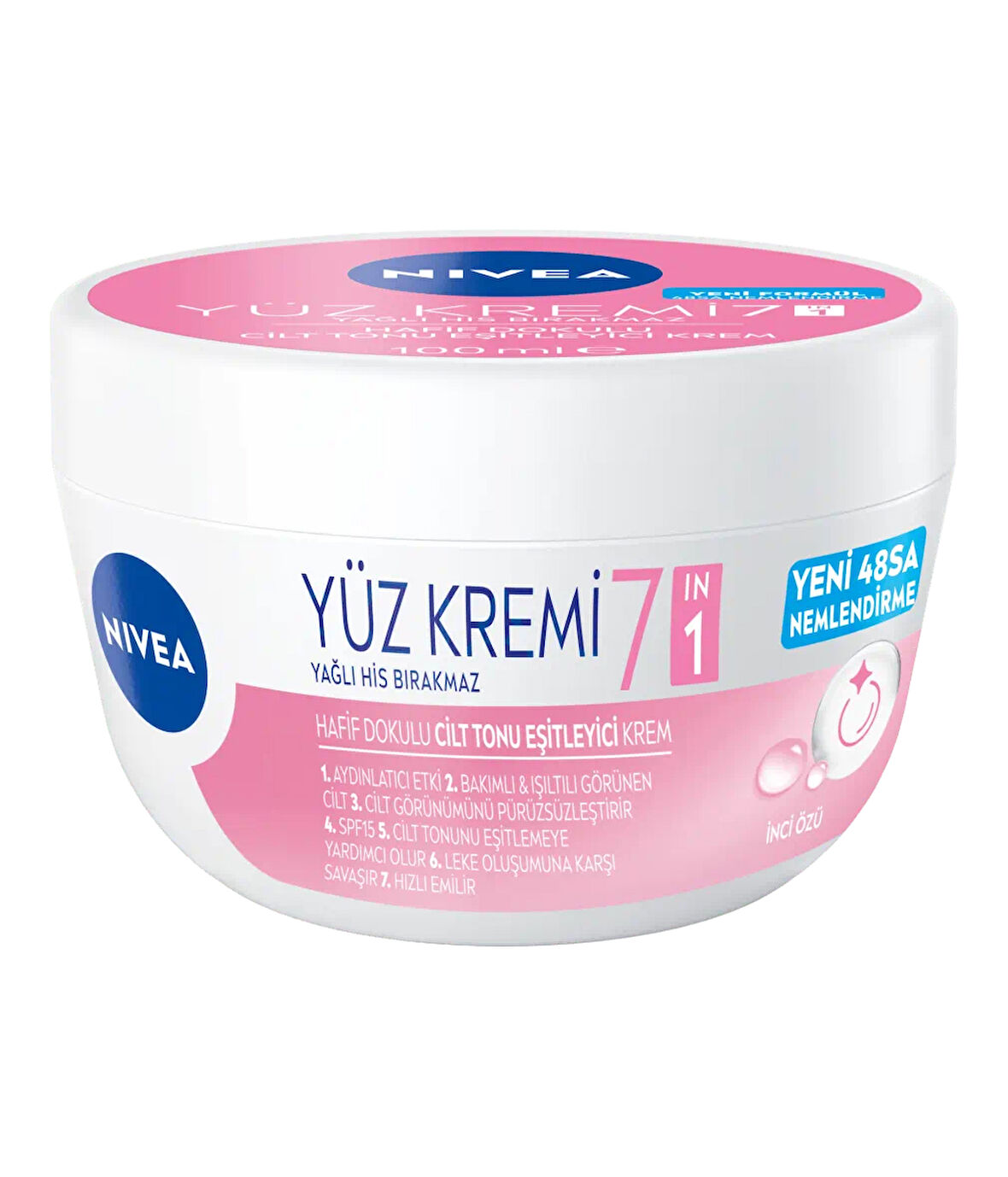 80138 NIVEA 7si1 Arada Cilt Tonu Eşitleyici Yüz Kremi