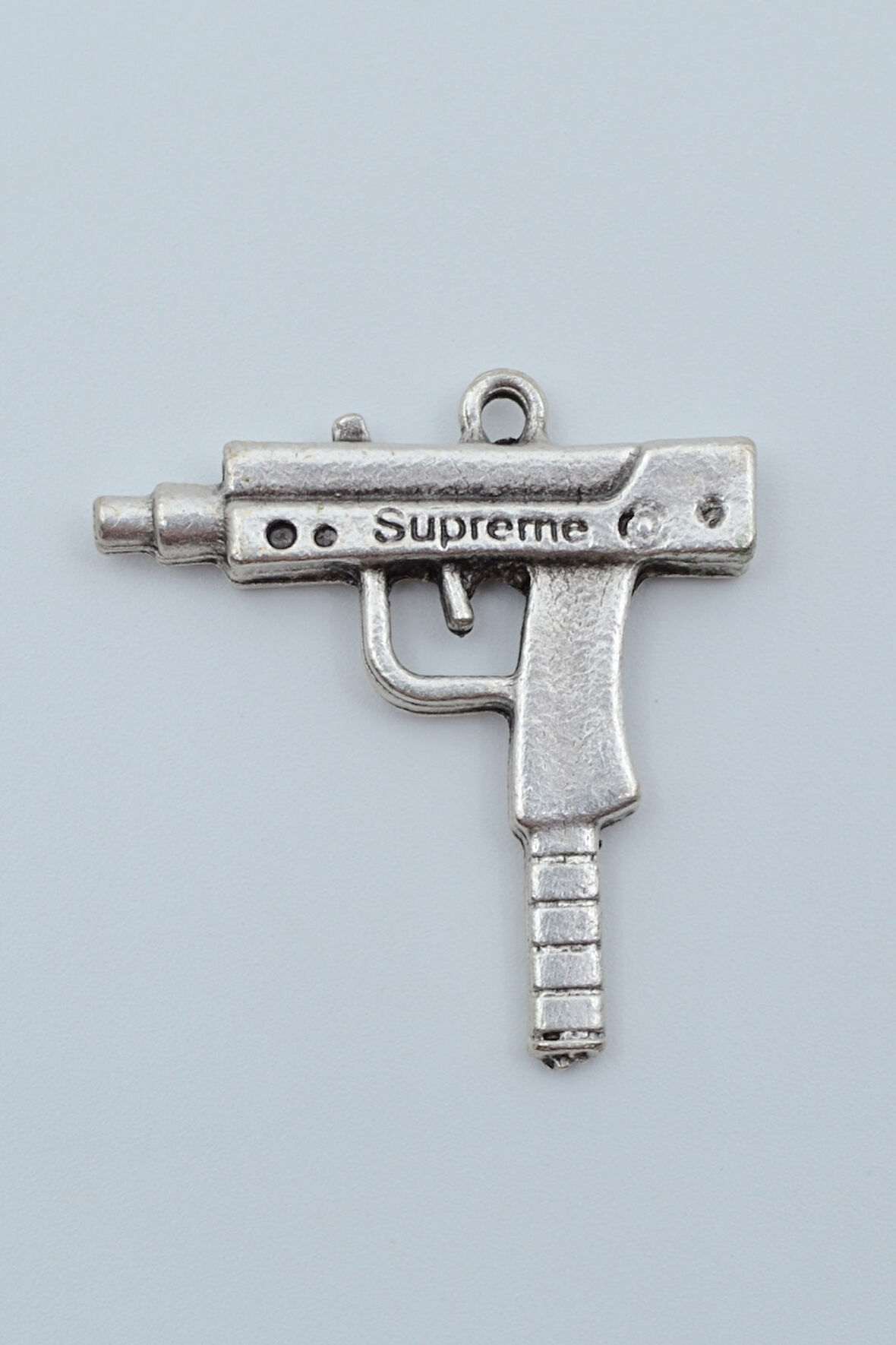 Uzi Gümüş Kaplama Kolye Ucu