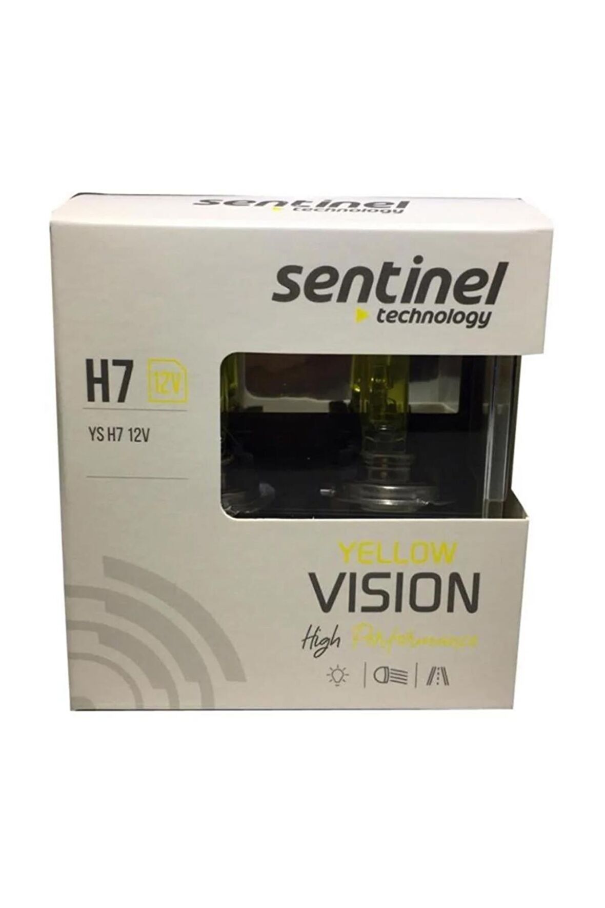 Yellow Vision H7 Far Sis Ampul Süper Sarı Işık 12V