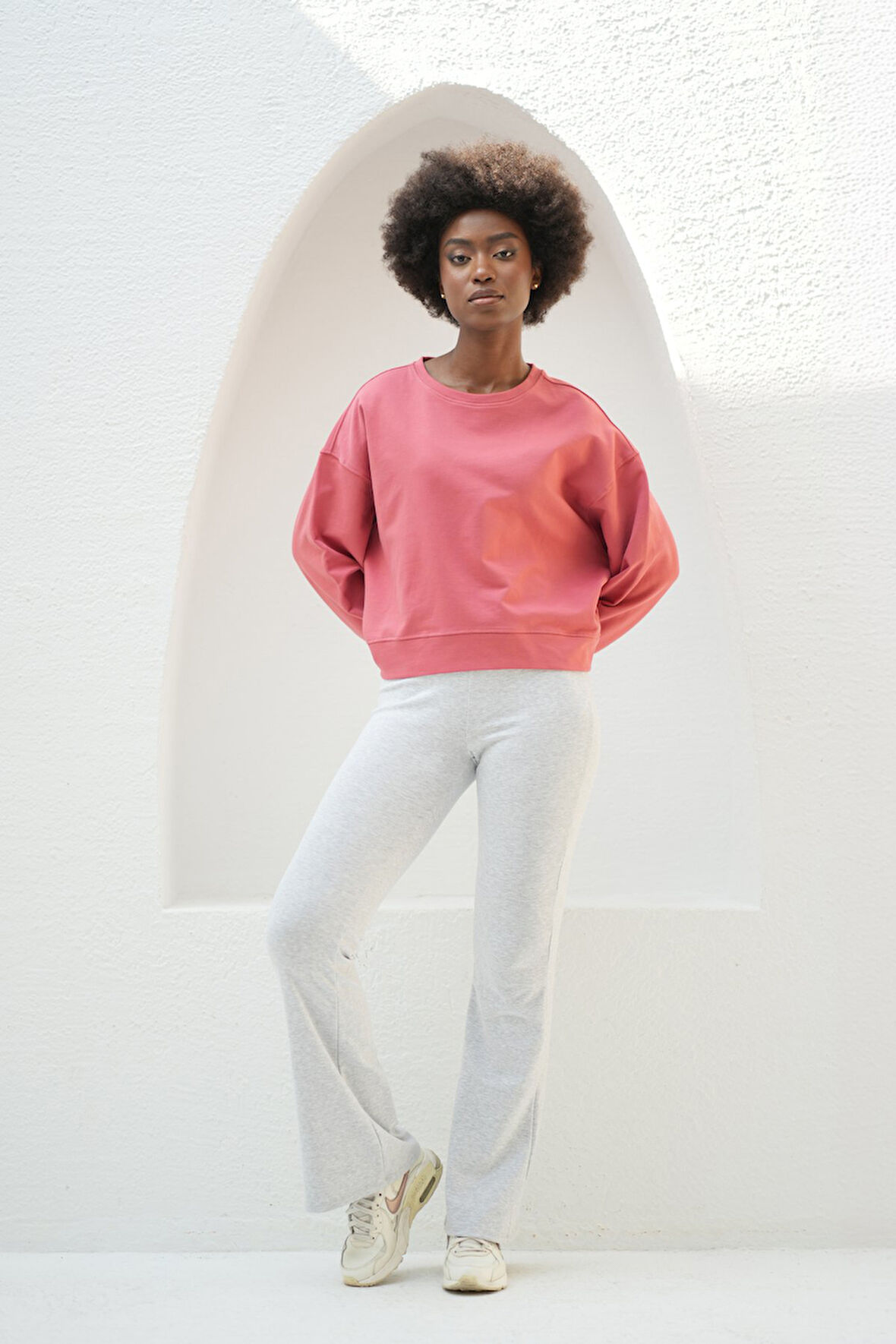 Basic  Oversize Sweatshirt  | L