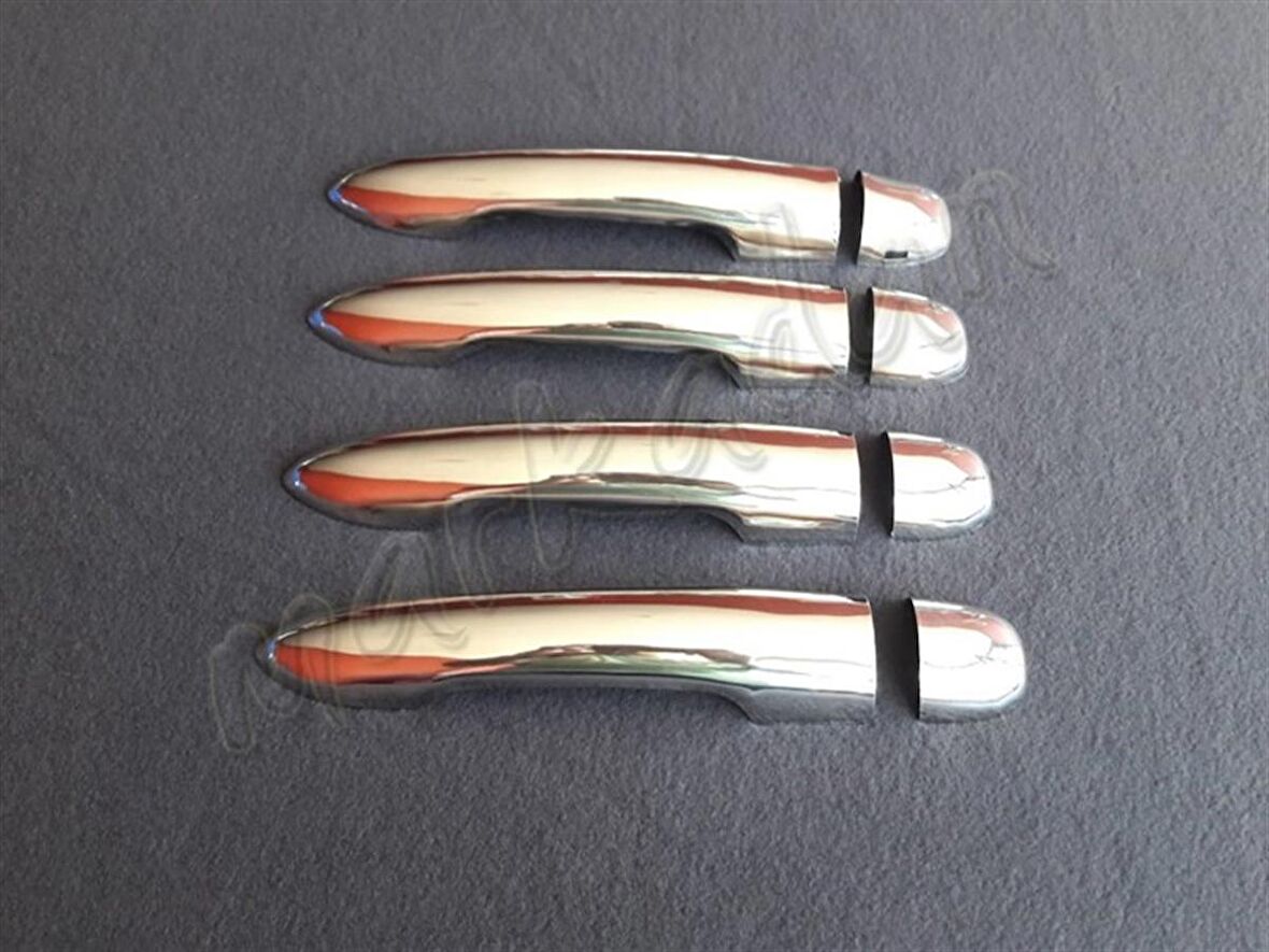 Markadan Renault Laguna 3 Krom Kapı Kolu 2008 Sonrası 4 Kapı Paslanmaz Çelik
