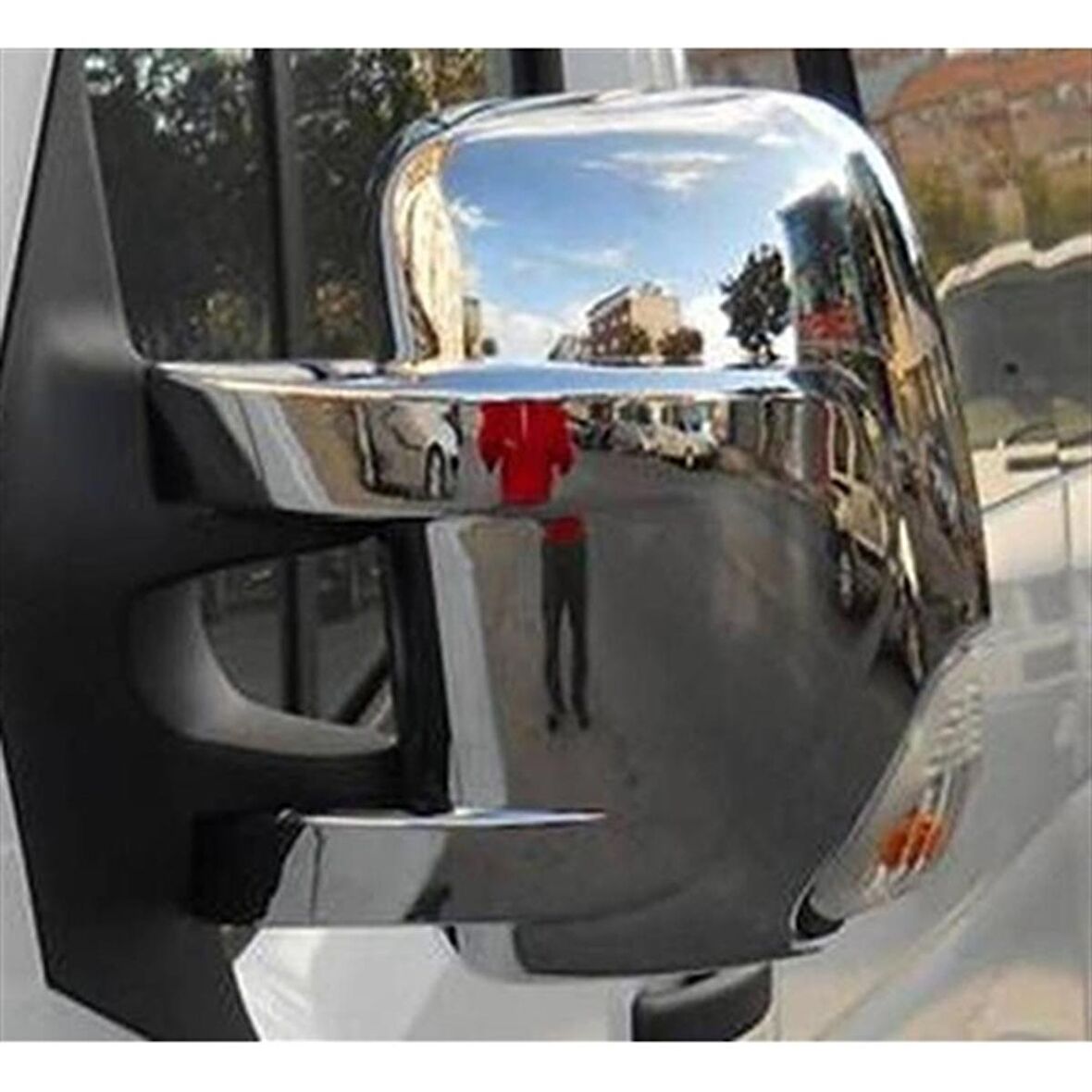 Markadan Renault Master Krom Ayna Kapağı 2011 Sonrası 2 Parça Abs Krom