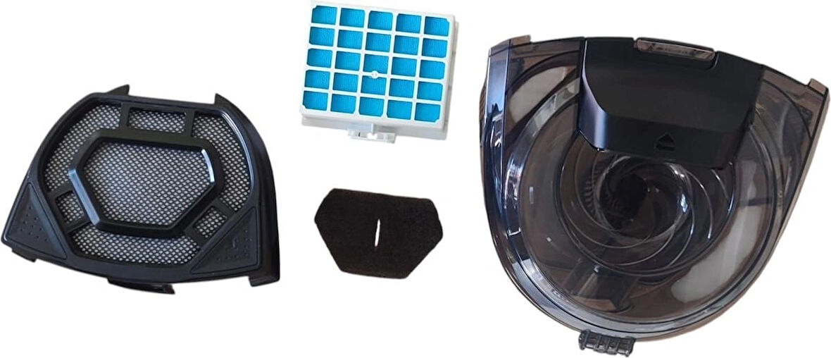 Bosch Siemens Profilo Seri4 GS20 Torbasız Sübürge Tozhanesi Hepa Filitre Komple