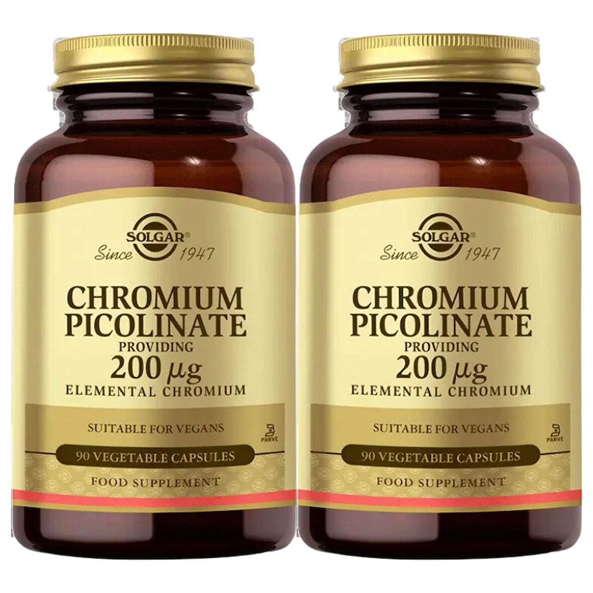 Solgar Chromium Picolinate 200 Mcg x2 Adet