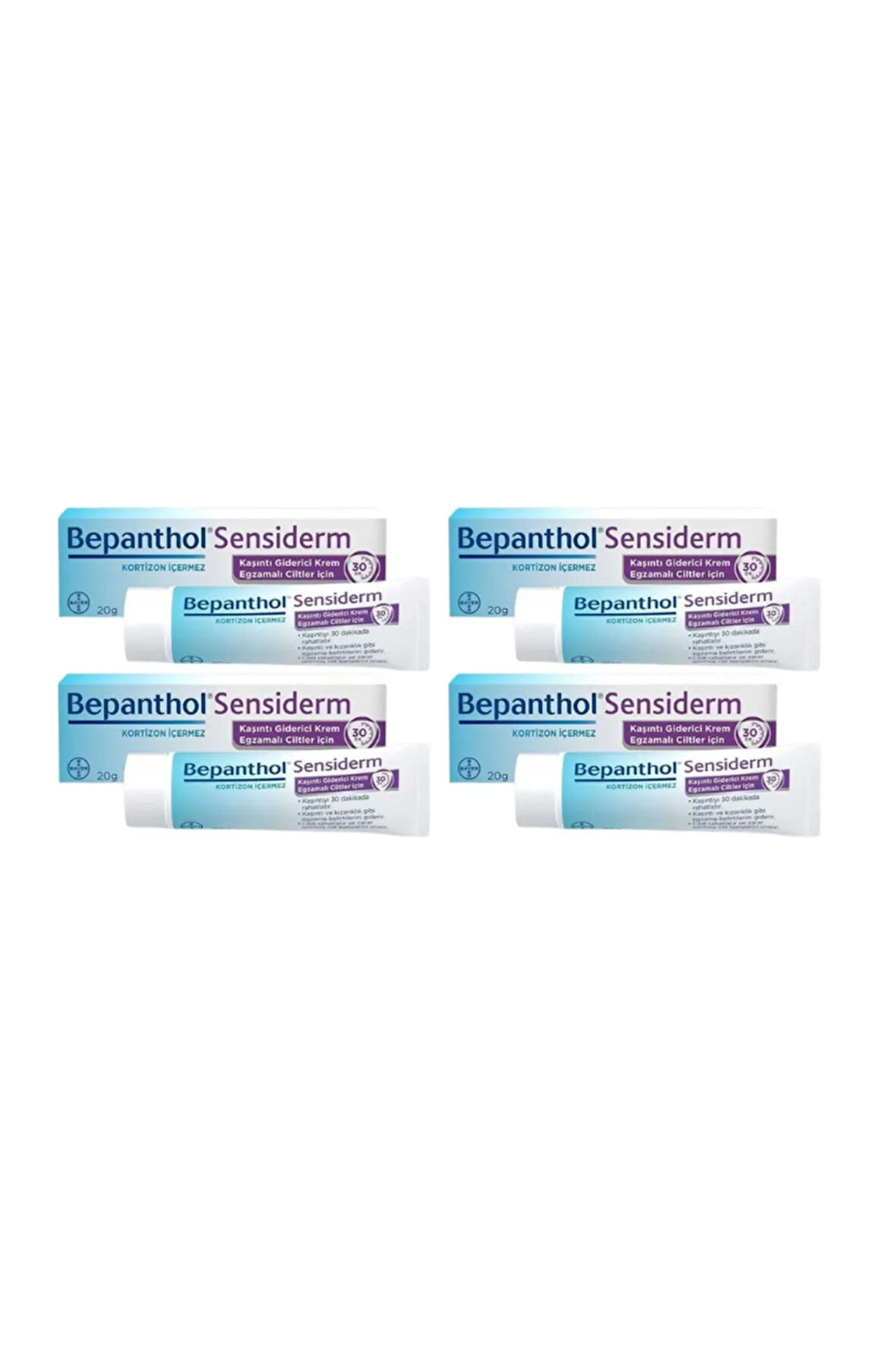 Sensiderm Kaşıntı Giderici Krem 20 gr X4 Adet