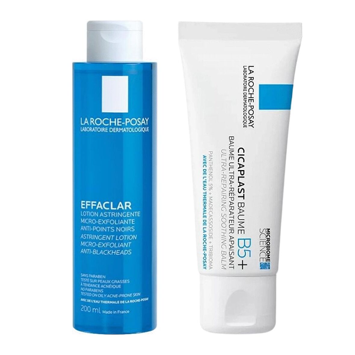La Roche Posay Effaclar Tonik 200ml + Cicaplast Baume B5 Yatıştırıcı ve Onarıcı Cilt Bakım Kremi 40ml