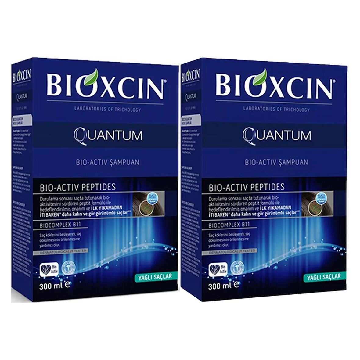 Bioxcin Quantum Yağlı Saçlar İçin Şampuan 300ml x2 Adet