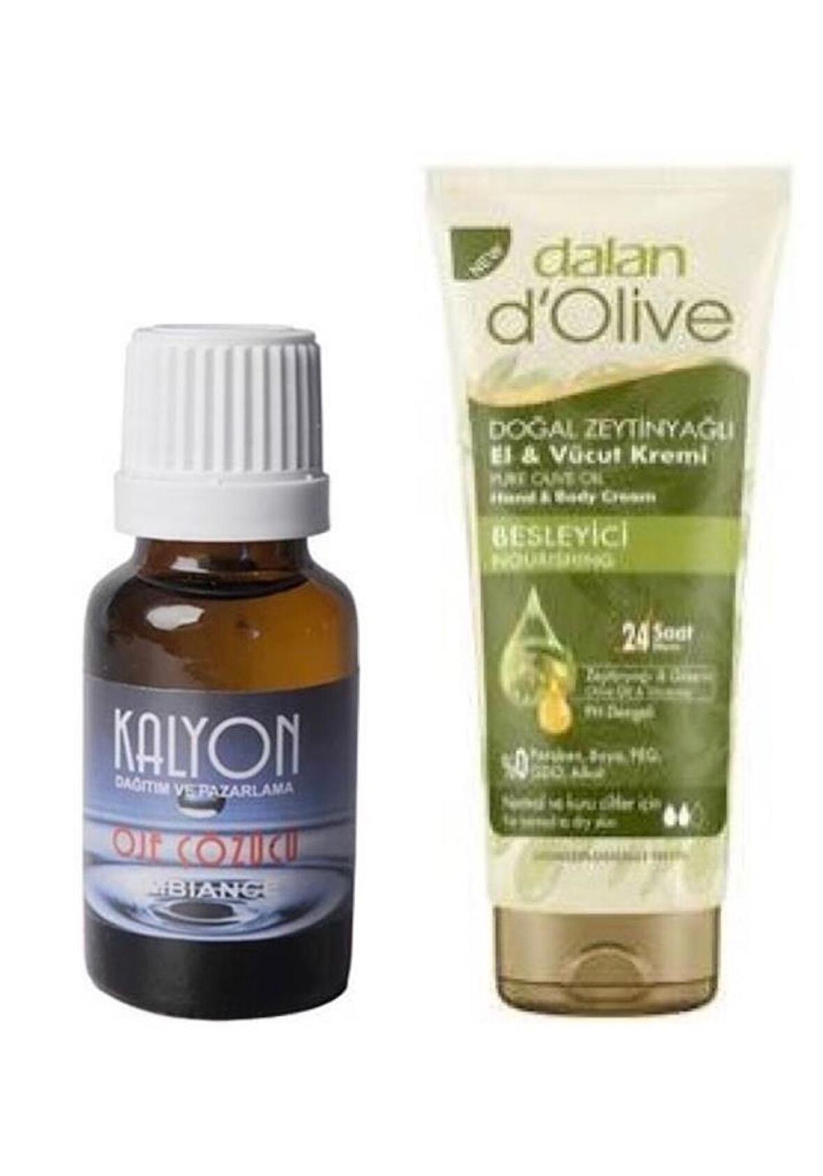 Kalyon Oje Çözücü + Dalan Tüp Krem 20 Ml