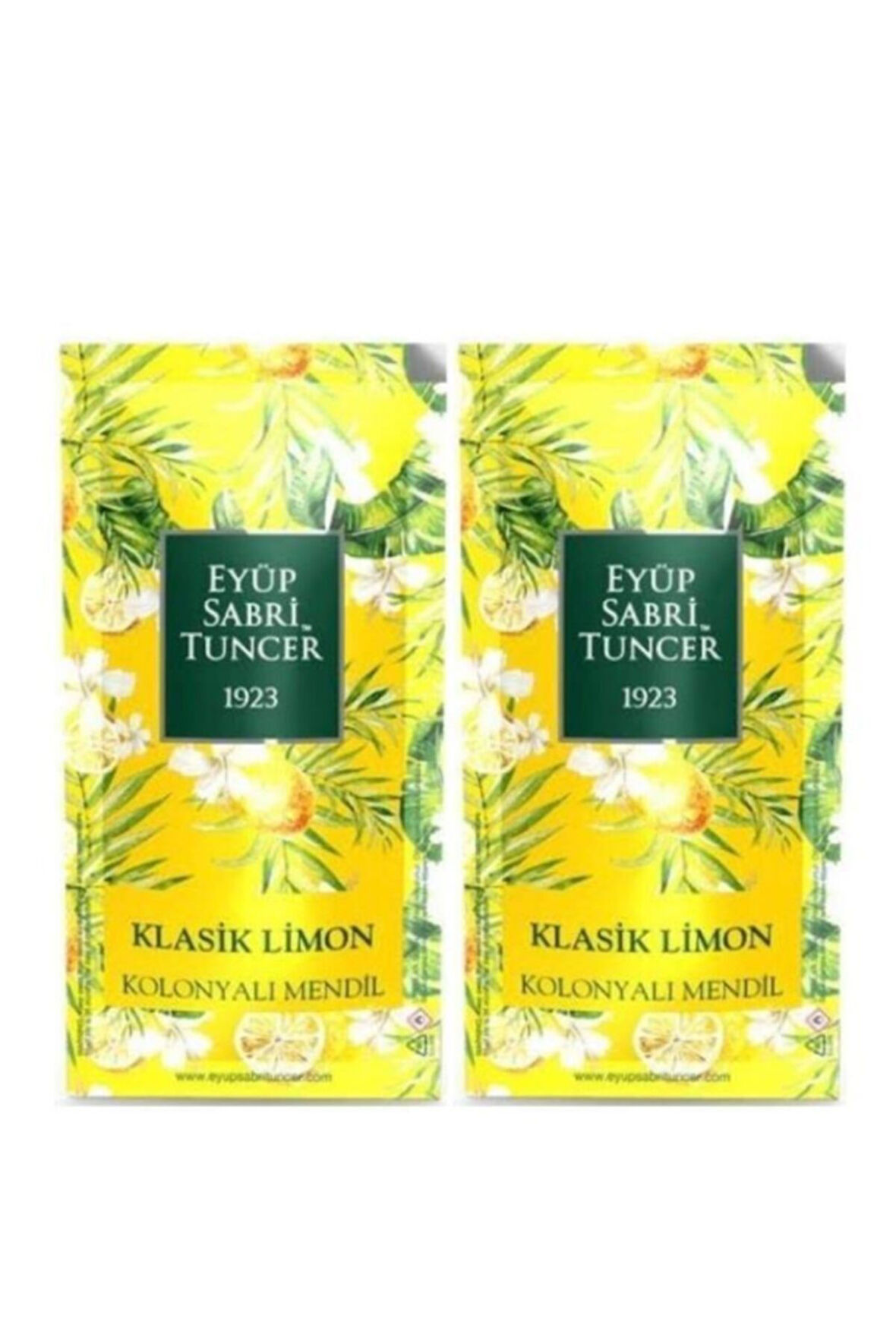 Kolonyalı Mendil Klasik Limon 150 Adet x 2