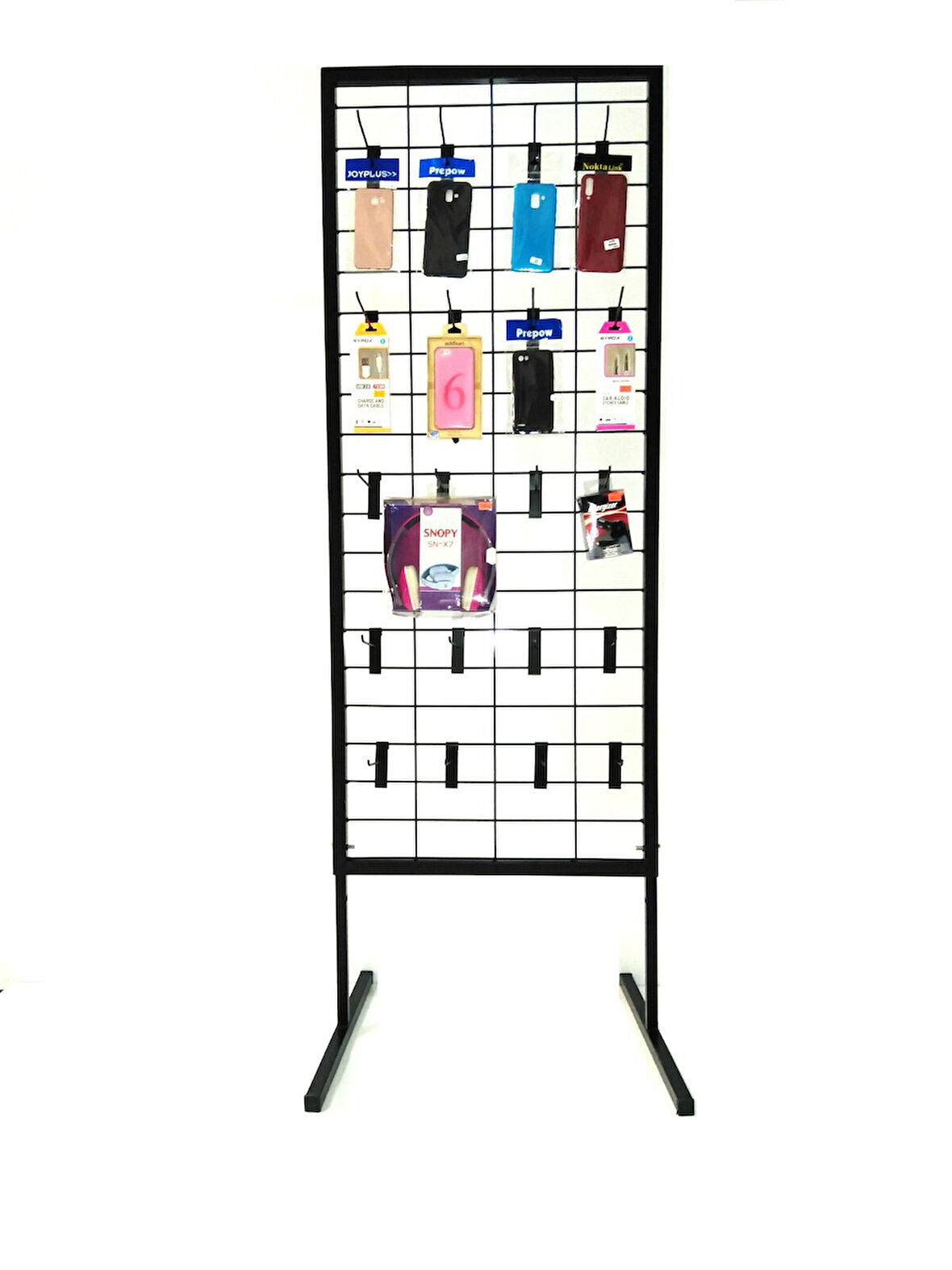 Tel Pano Stand - Telli Aksesuar Çorap Standı, Tel Çorap Standı 60x190
