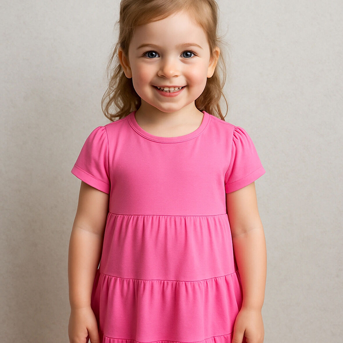 Yazlık Kız çocuk elbise 