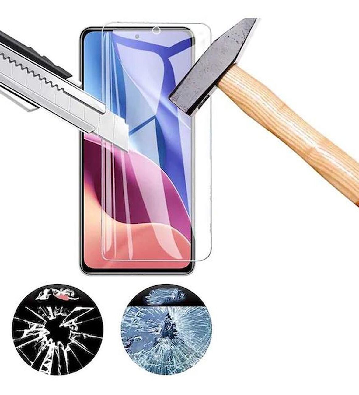 Vivo X50 Lite Akfa Nano Şeffaf Ekran Koruyucu