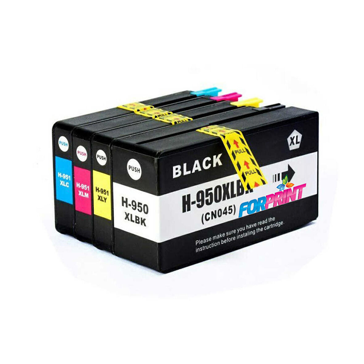 HP Officejet Pro 8600 Uyumlu 950XL-951XL Muadil Kartuş Seti 4 Renk