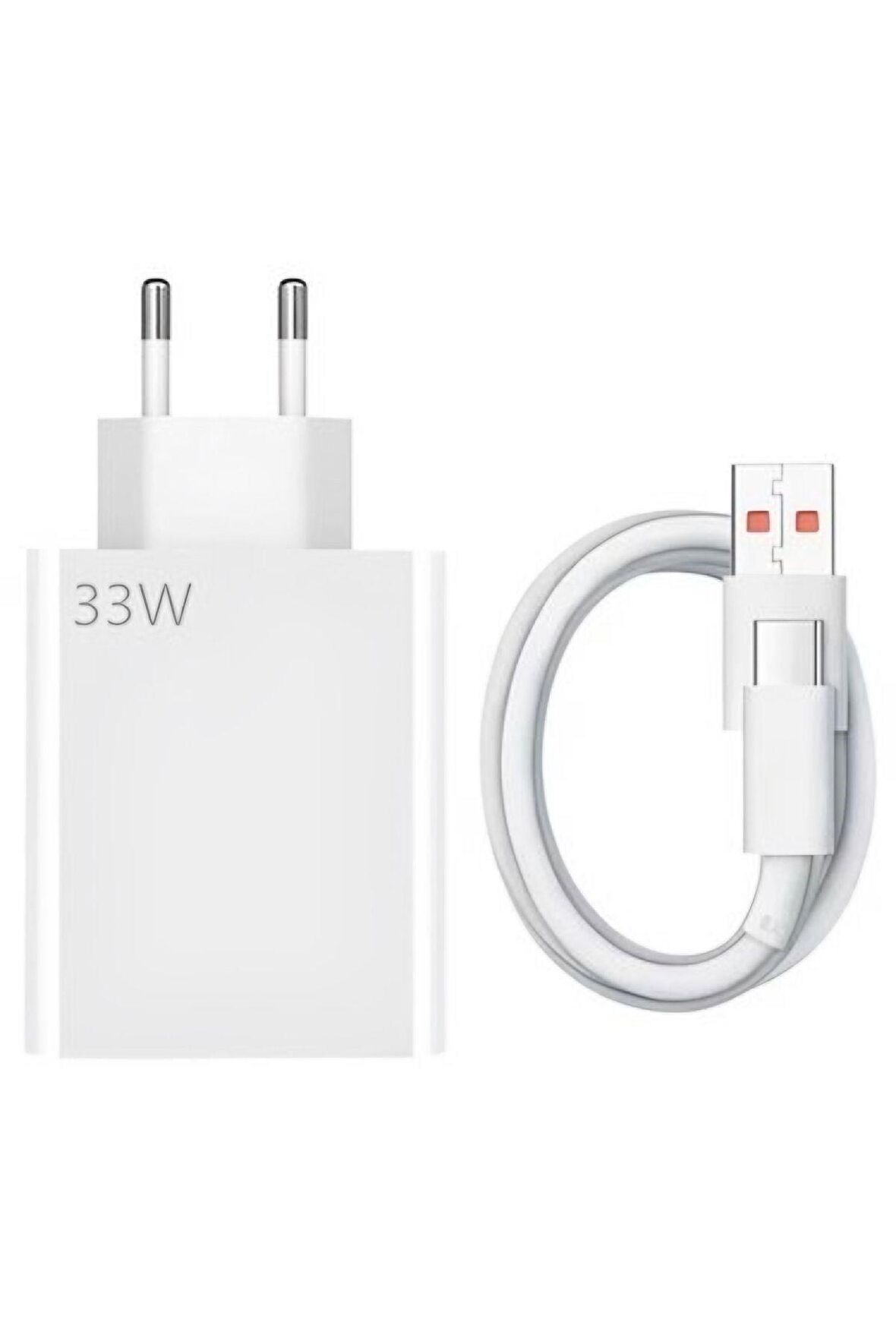 Type-c 33w (WATT) Hızlı Şarj Aleti Adaptörü ve Kablo (SET)