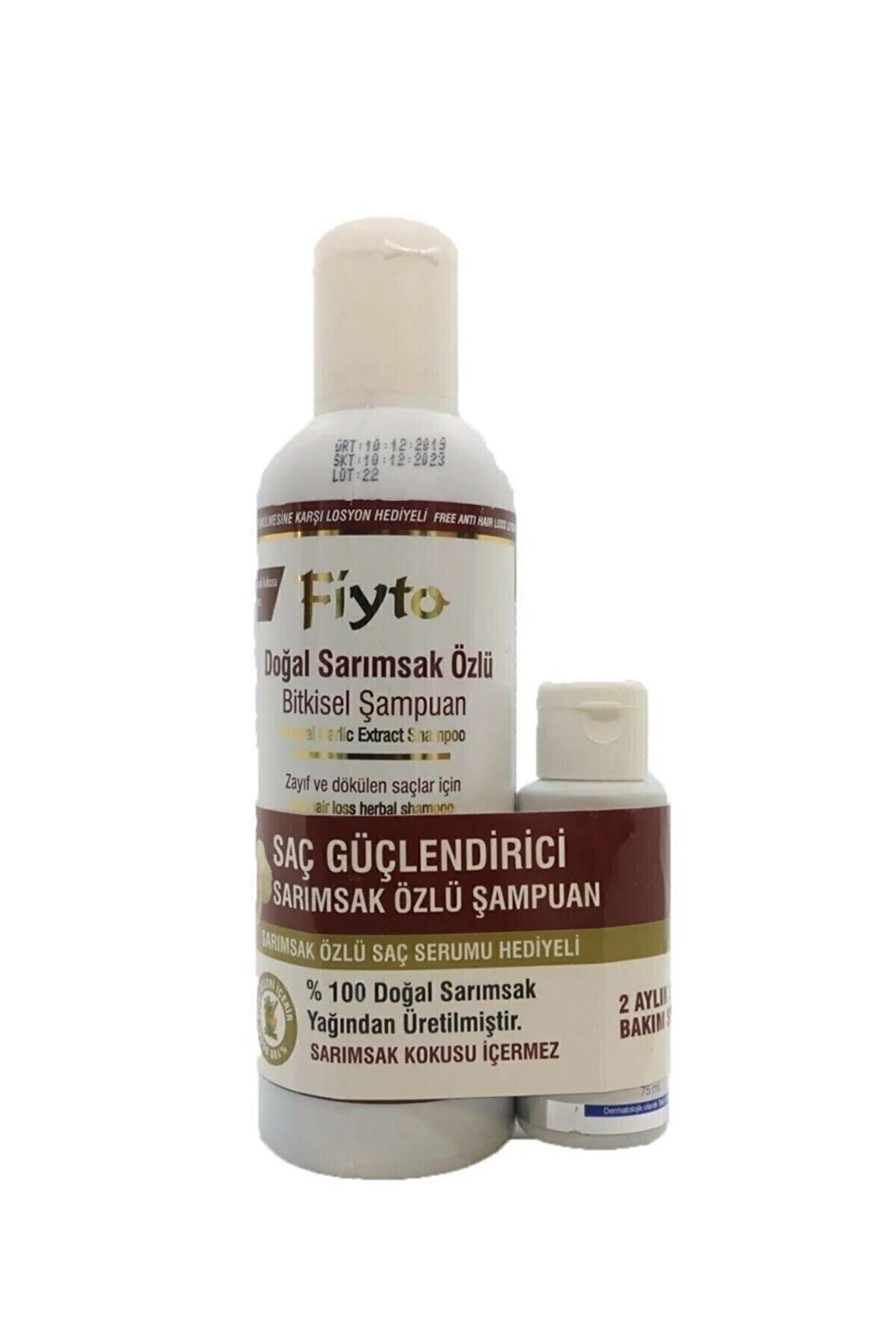 Sarımsak Özlü Dökülme Karşıtı Şampuan 500 Ml Serum Hediyeli 8697400690591