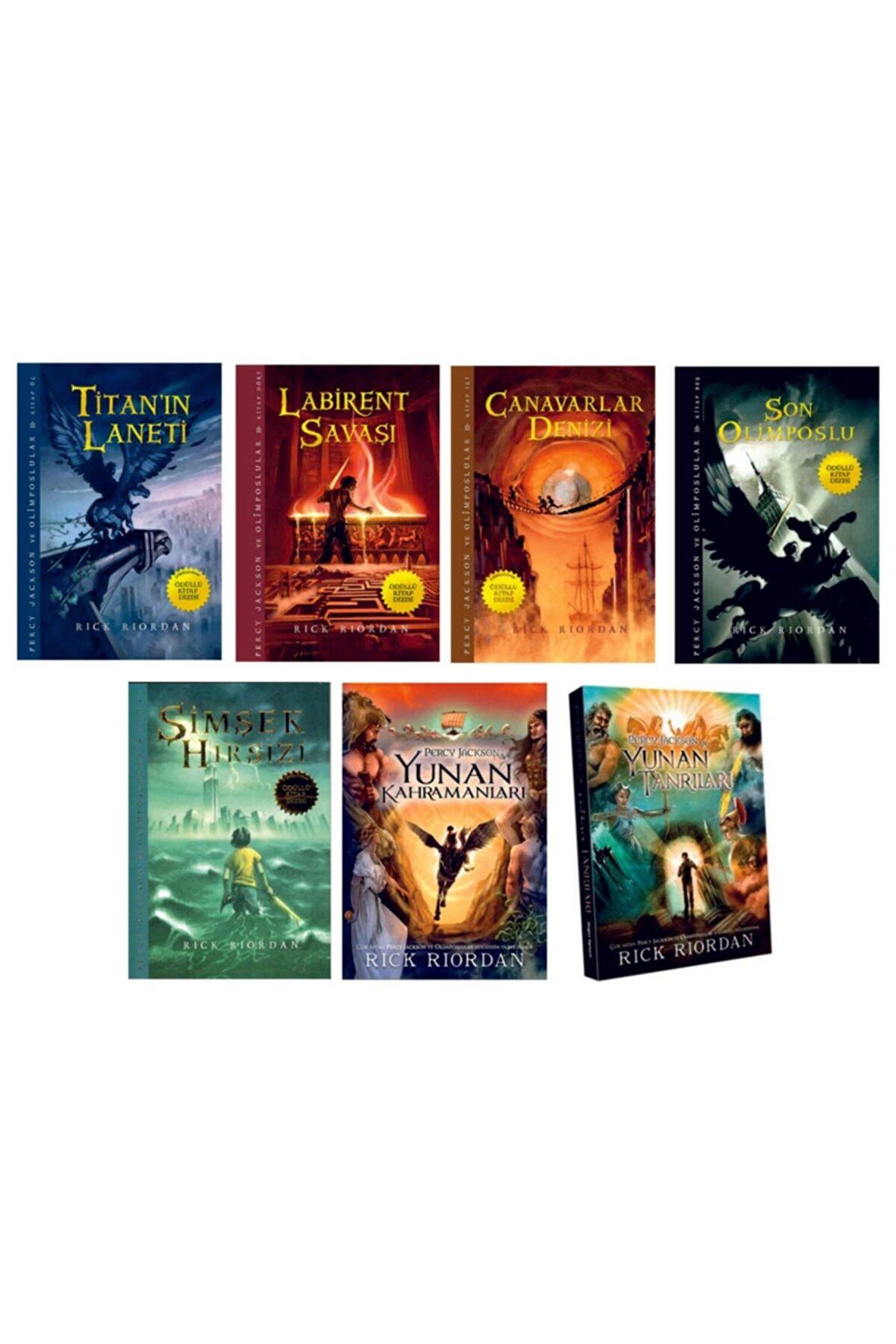 Percy Jackson Ve Olimposlar 7 Kitap