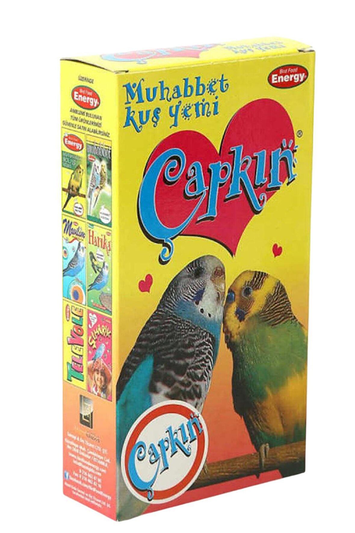 Energy Çapkın Muhabbet Kuşu Yemi 300 gram 10 Kutu