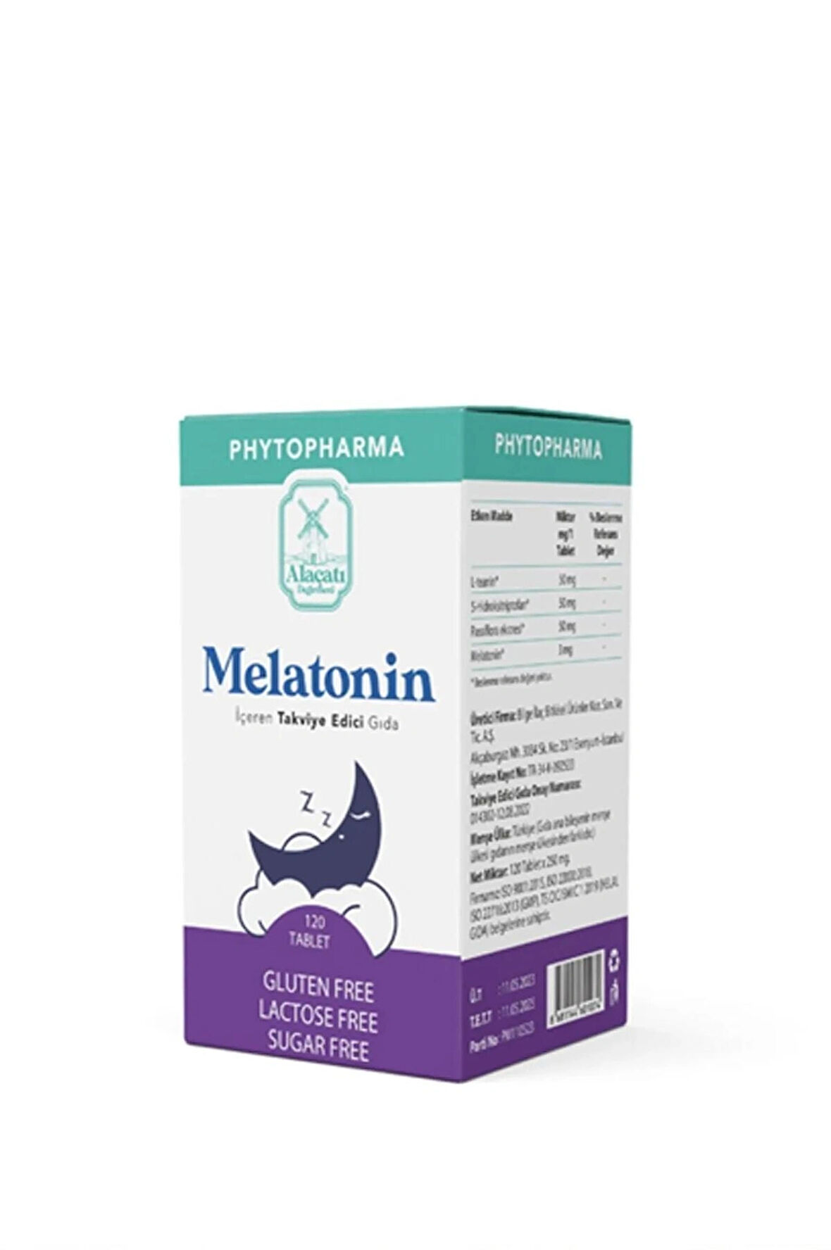 Alaçatı Değirmeni Melatonin 120 Tablets 3mg