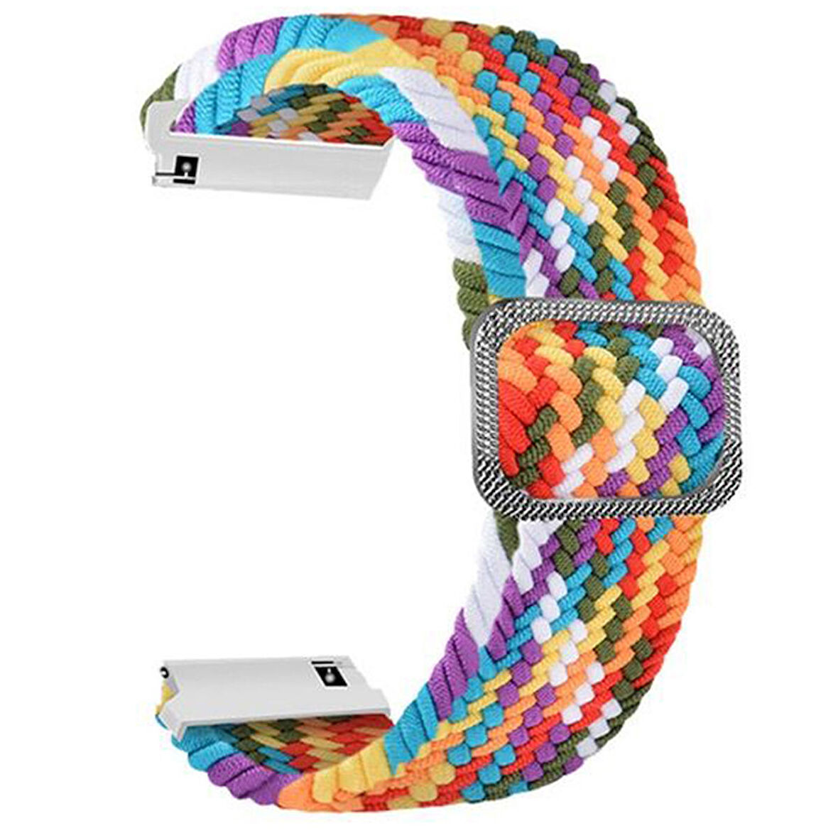Gpack HONOR Watch Magic 2 (46mm) Kordon Örgülü  Kumaş Ayarlanabilir KRD 01