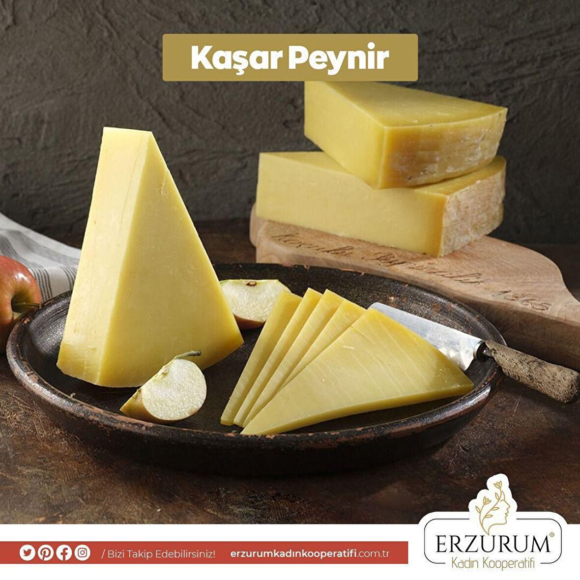 ERZURUM KADIN KOOPERATİFİ ESKİ KAŞAR 1 KG