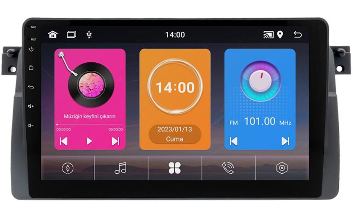 BMW 3 Serisi E46 Android Multimedya Sistemi