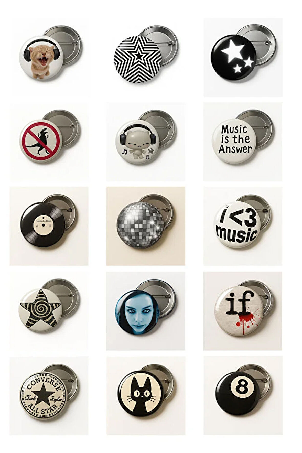 Trend Rozet Seti-2 -15 ADET