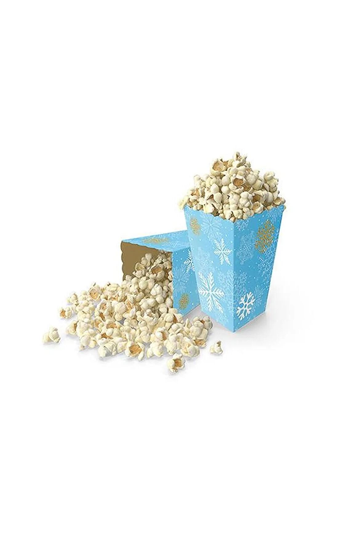 Mısır Kutusu Kar Tanesi 8'li Mavi