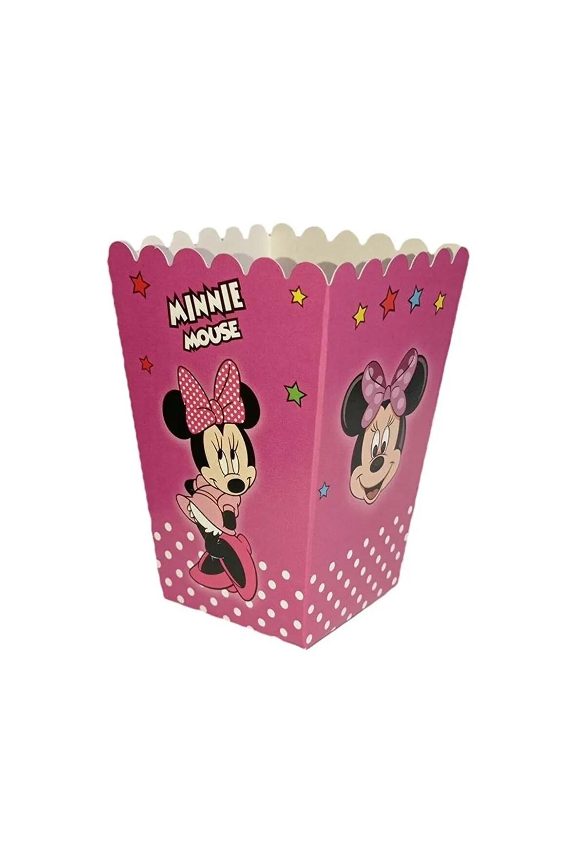 Karakterli Mısır Kutusu Minnie Mouse 8'li