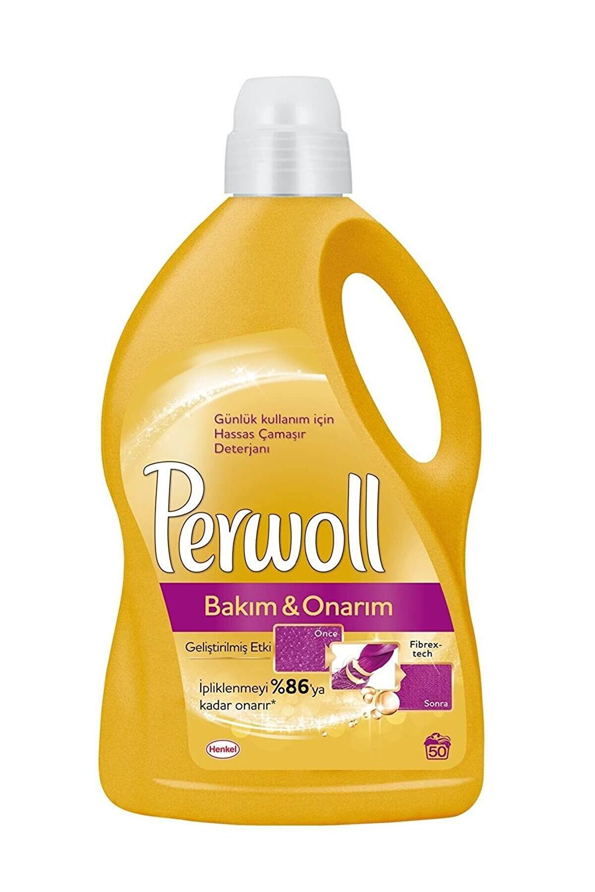 Perwoll Yenileme & Onarım Karma Renkler İçin Sıvı Deterjan 3 lt 50 Yıkama 