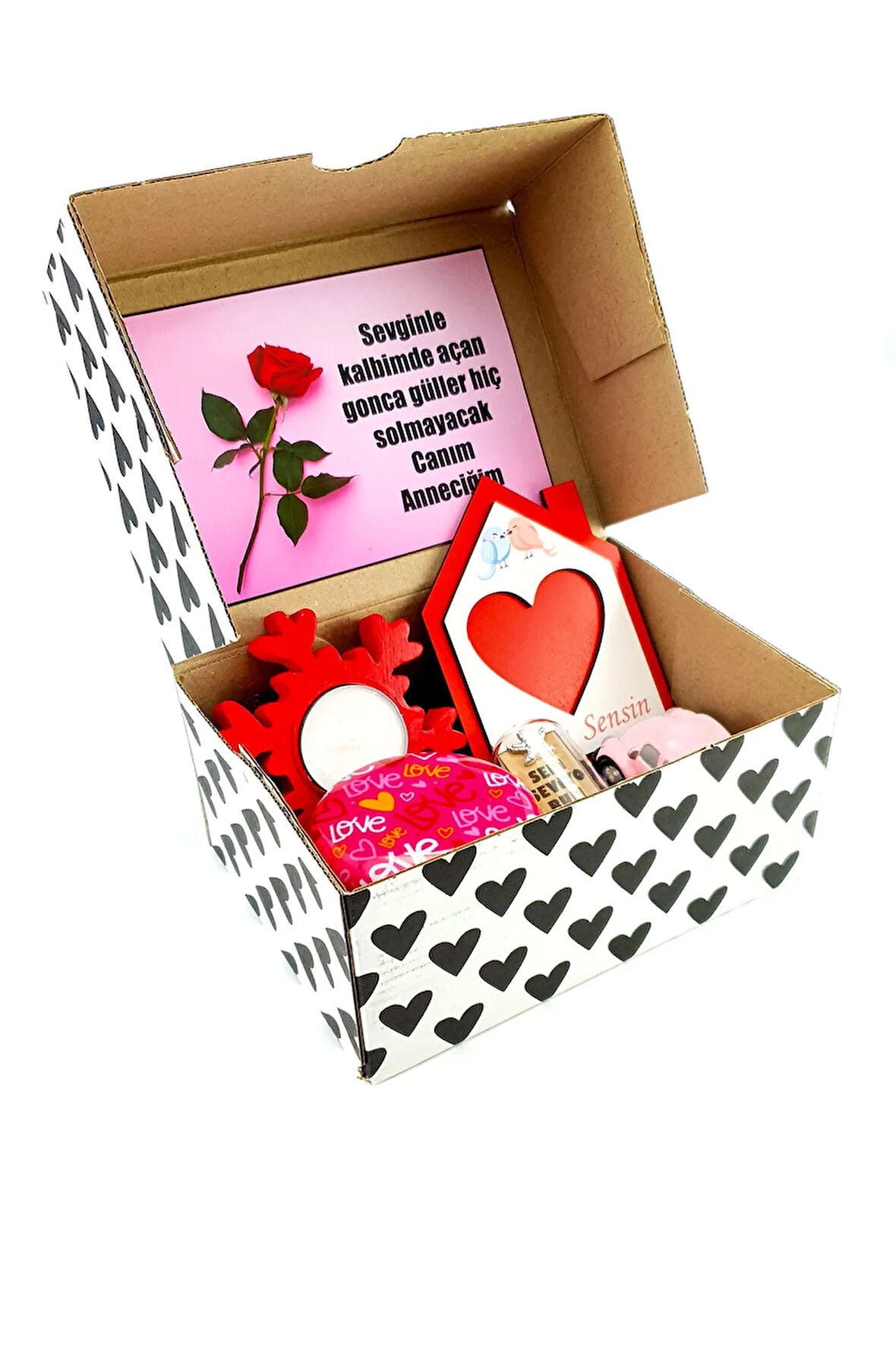 Şirin Kutuda Anneler Günü Hediyesi Anneye Hediye Fikirleri Anneye Hediye 1rose1mom9