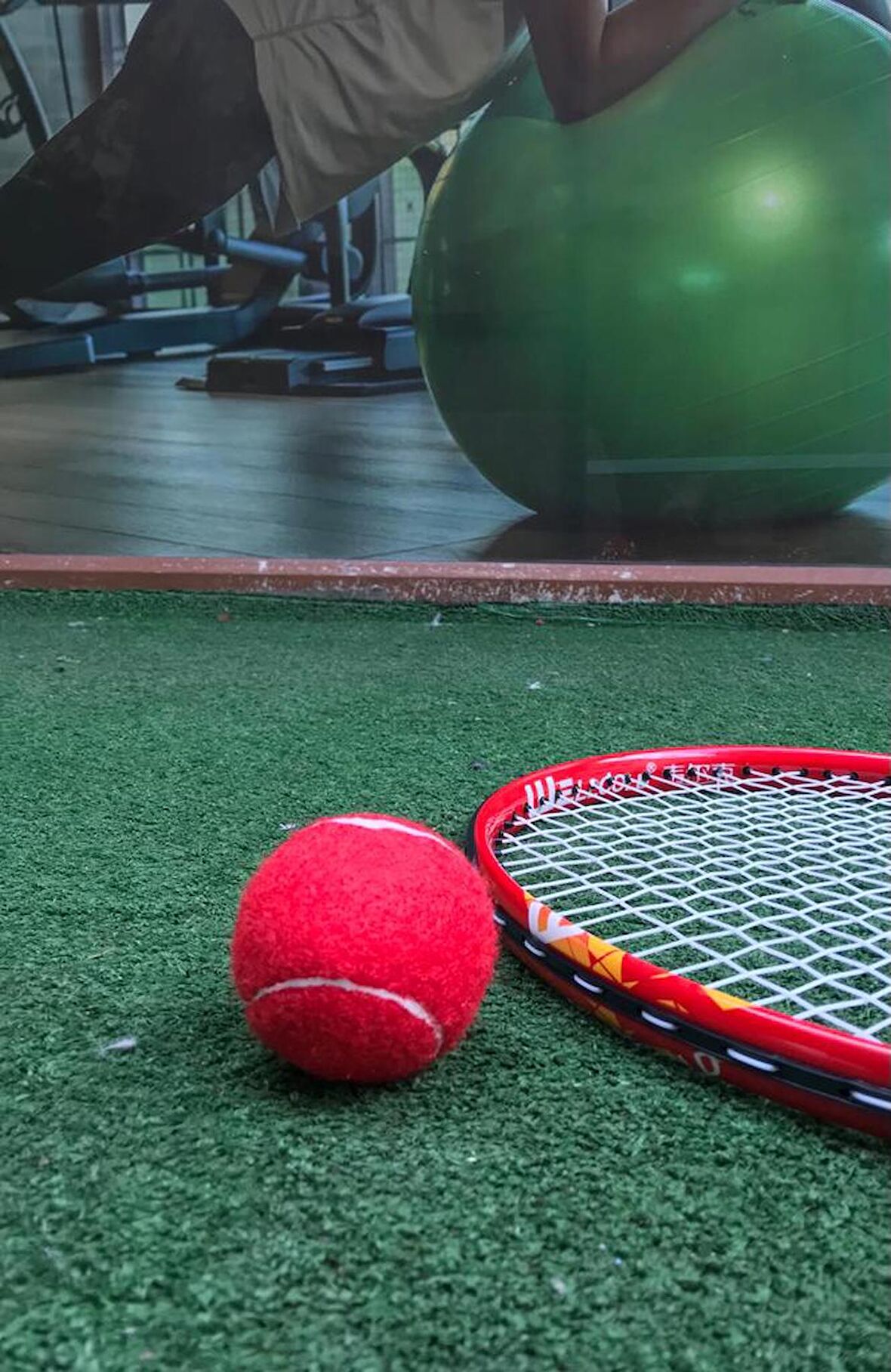 1 Adet Antrenman Tenis Topu Kırmızı