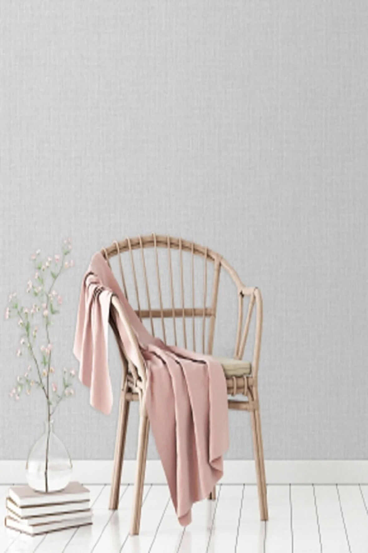 Seven Kaba Keten Kumaş Dokulu Duvar Kağıdı (16,5m2)