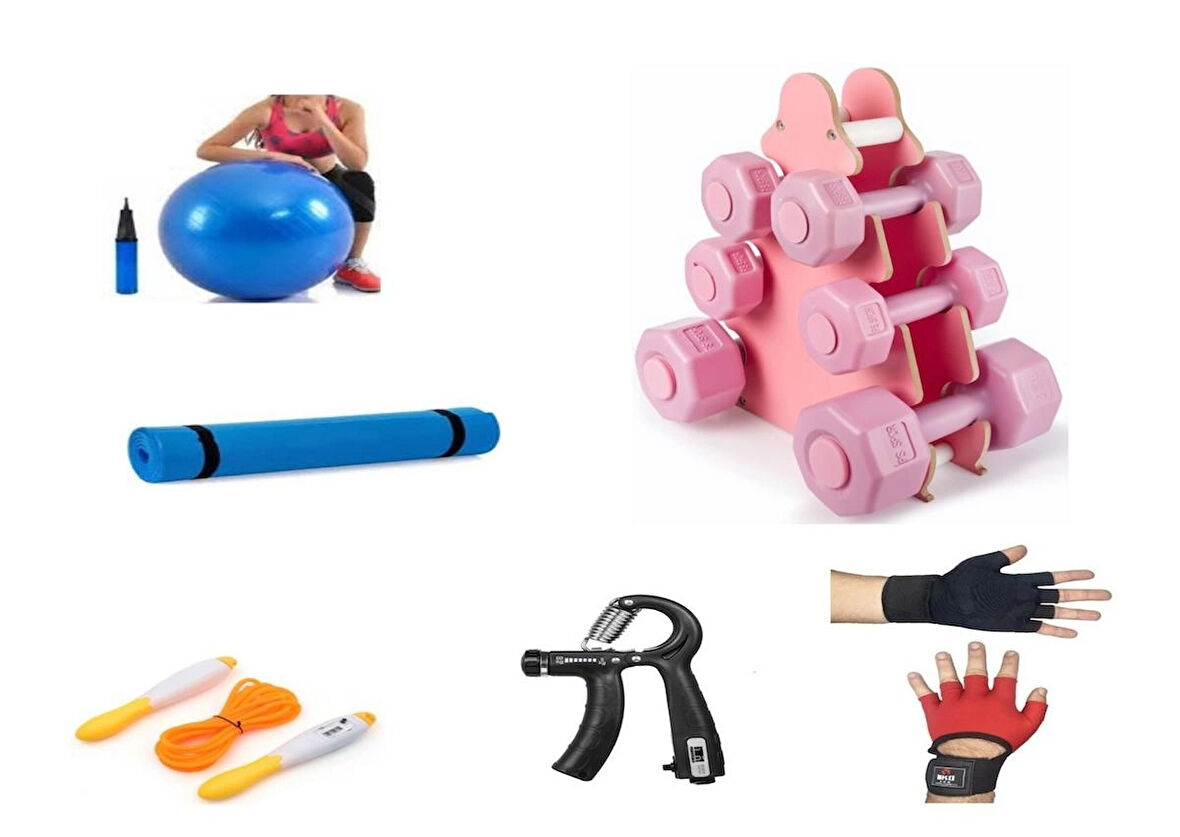 PS SPOR 1 KG + 2 KG + 3KG + SPOR SETİ