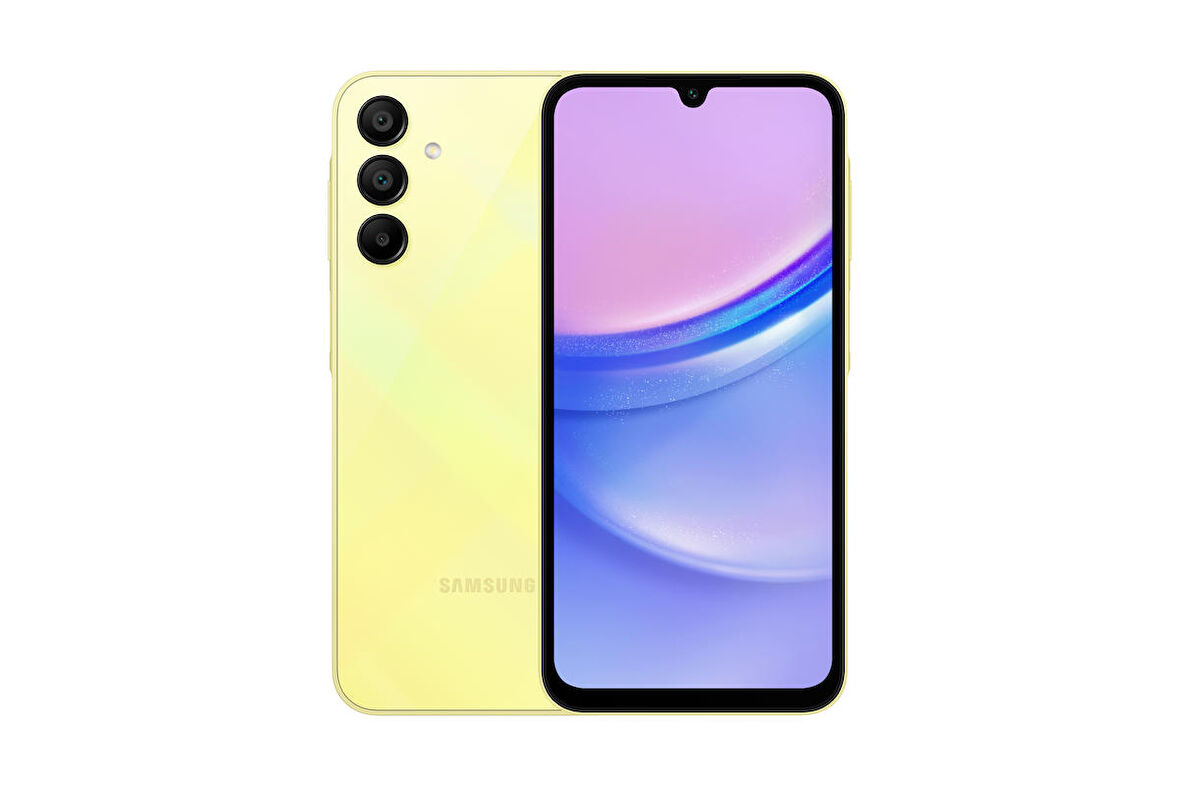 Samsung Galaxy A15 Sarı 256 GB 8 GB Ram Akıllı Telefon ( Samsung Türkiye Garantili )