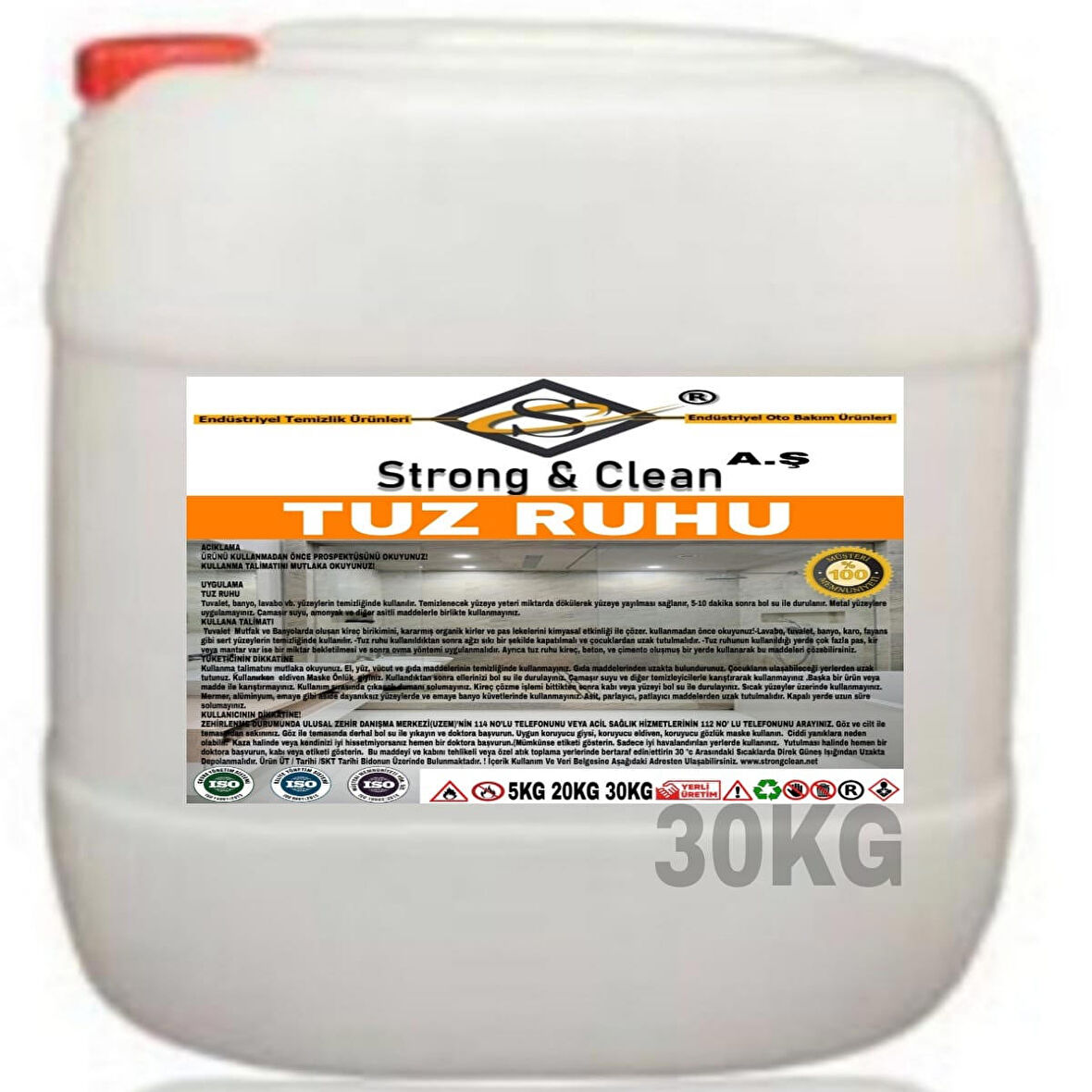 Tuz Ruhu 30 Kg