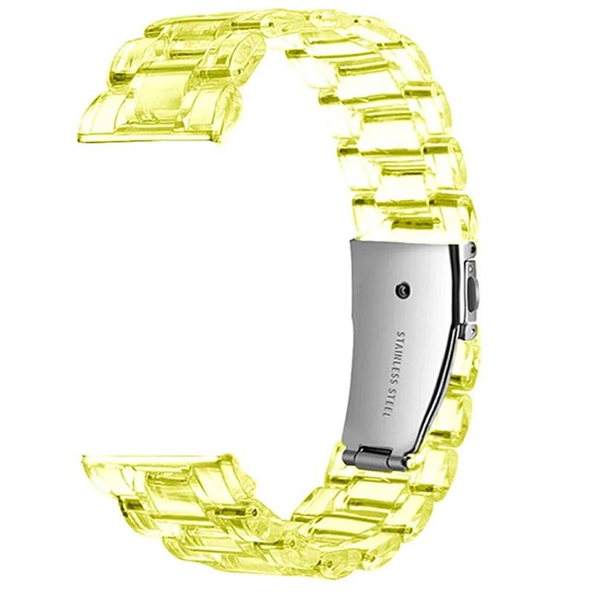 Gpack Huawei Watch GT 3 Elegant 42mm Kordon Transparan Renkli KRD 27