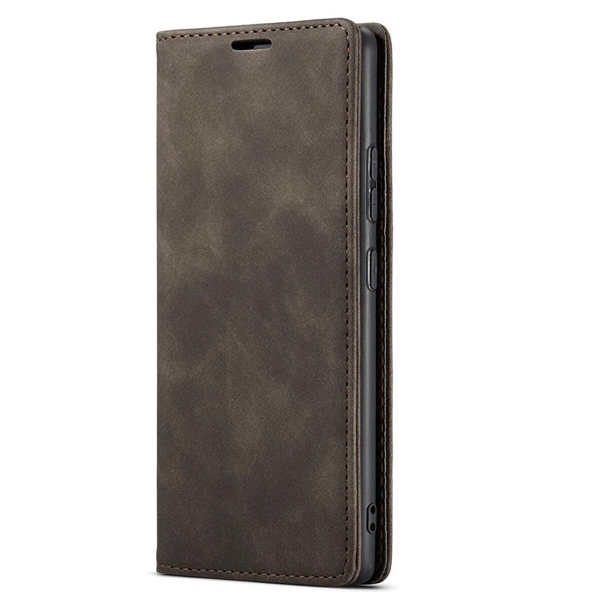 Smcase Samsung Galaxy Note 20 Kılıf Deri Standlı Cüzdan