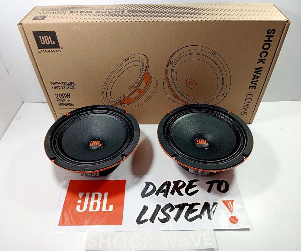 JBL 16CM MİDRANGE HOPARLÖR TAKIMI SHOCK WAVE