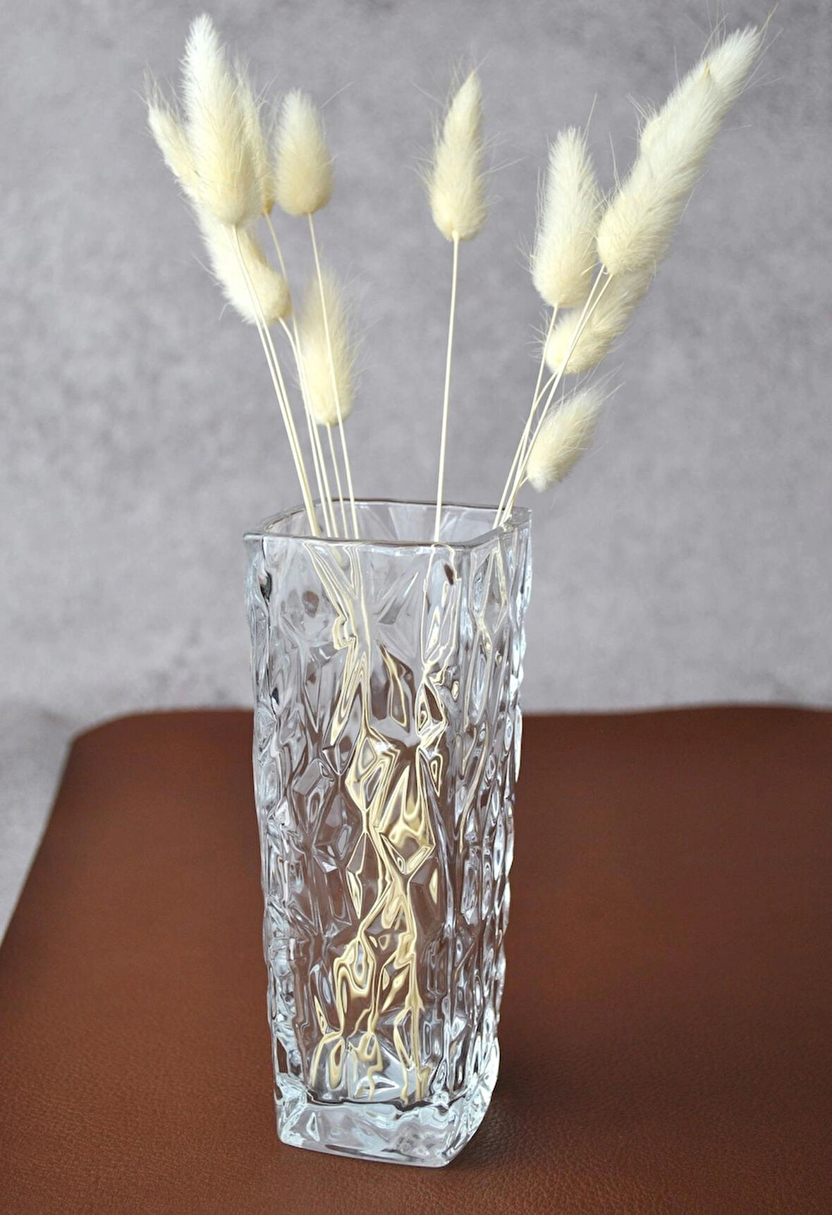 Lavender Cam Vazo Mini 15 Cm- 1 Adet 15x6 Cm