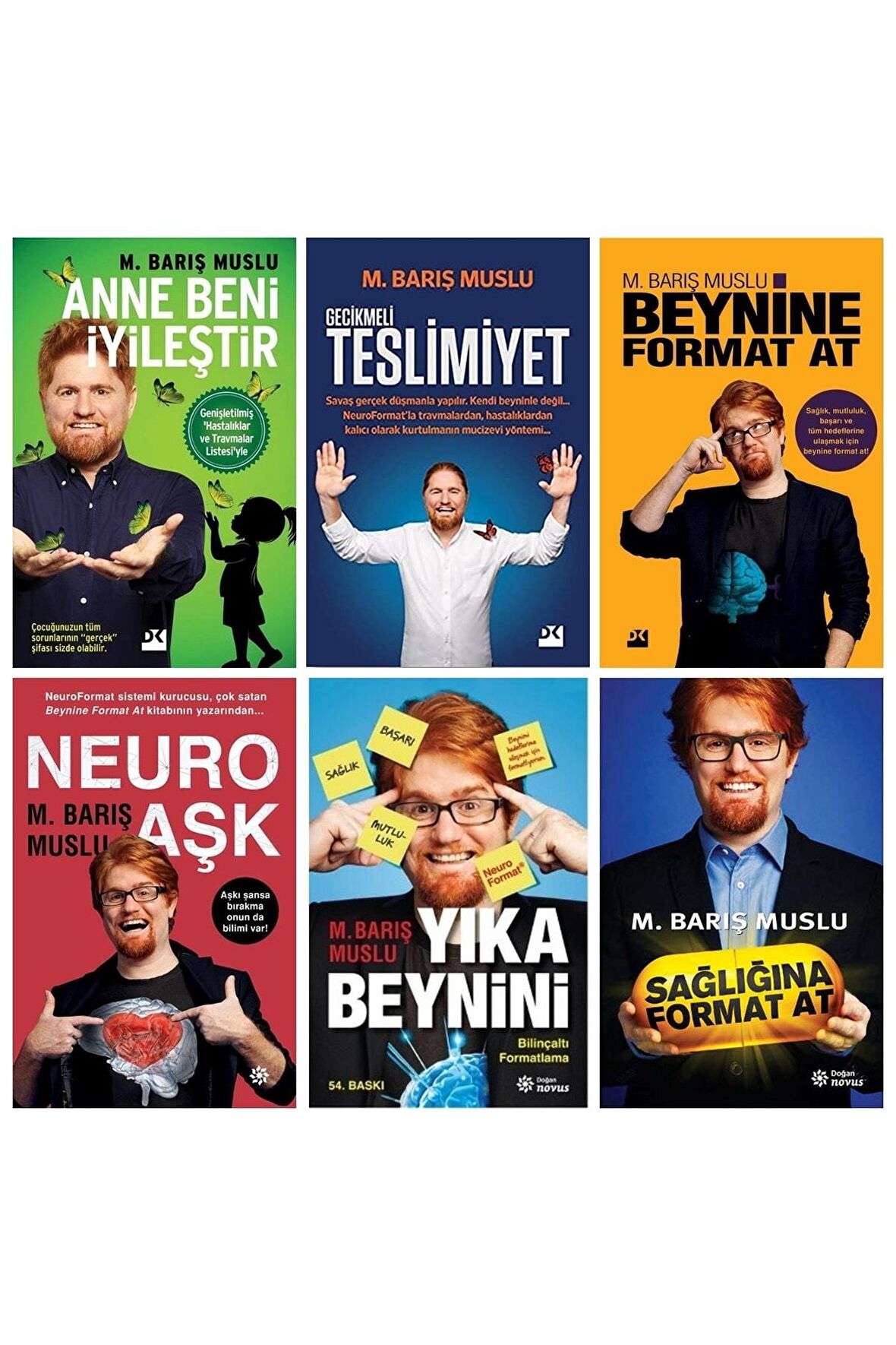 Anne Beni Iyileştir -gecikmeli Teslimiyet M. Barış Muslu 6 Lı Set