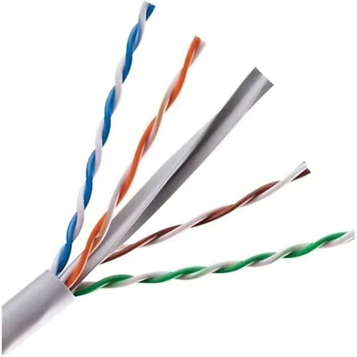 ONTECH - Senseı Sc-500lzsh 500mt 23awg 350mhz U/utp %100 Bakır Cat6 Halojen Free Grı Renk Kablo