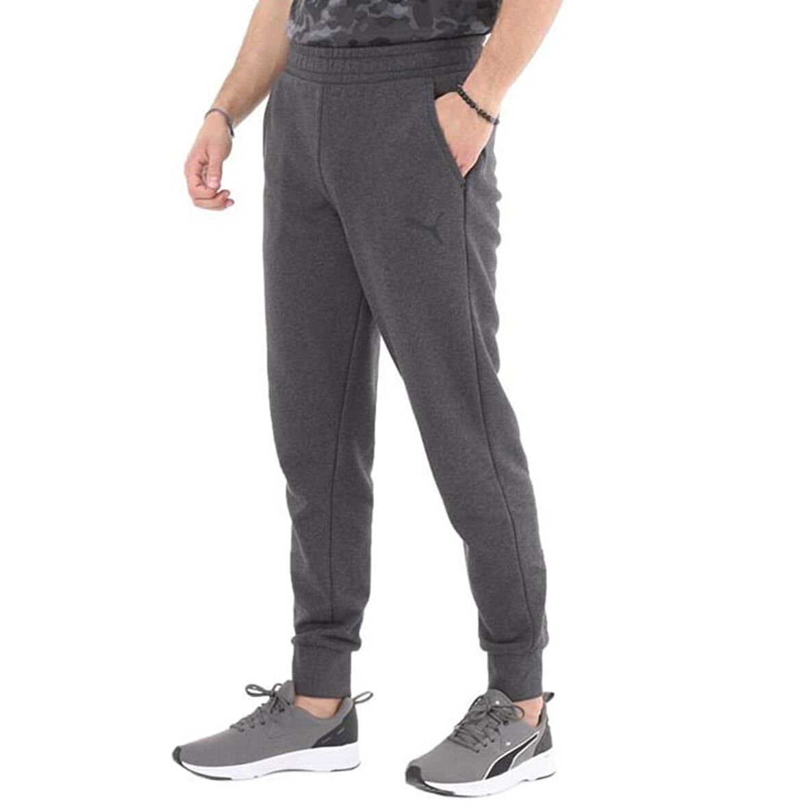 Puma Ess Logo Erkek Antrasit Günlük Stil Eşofman Altı 58671695