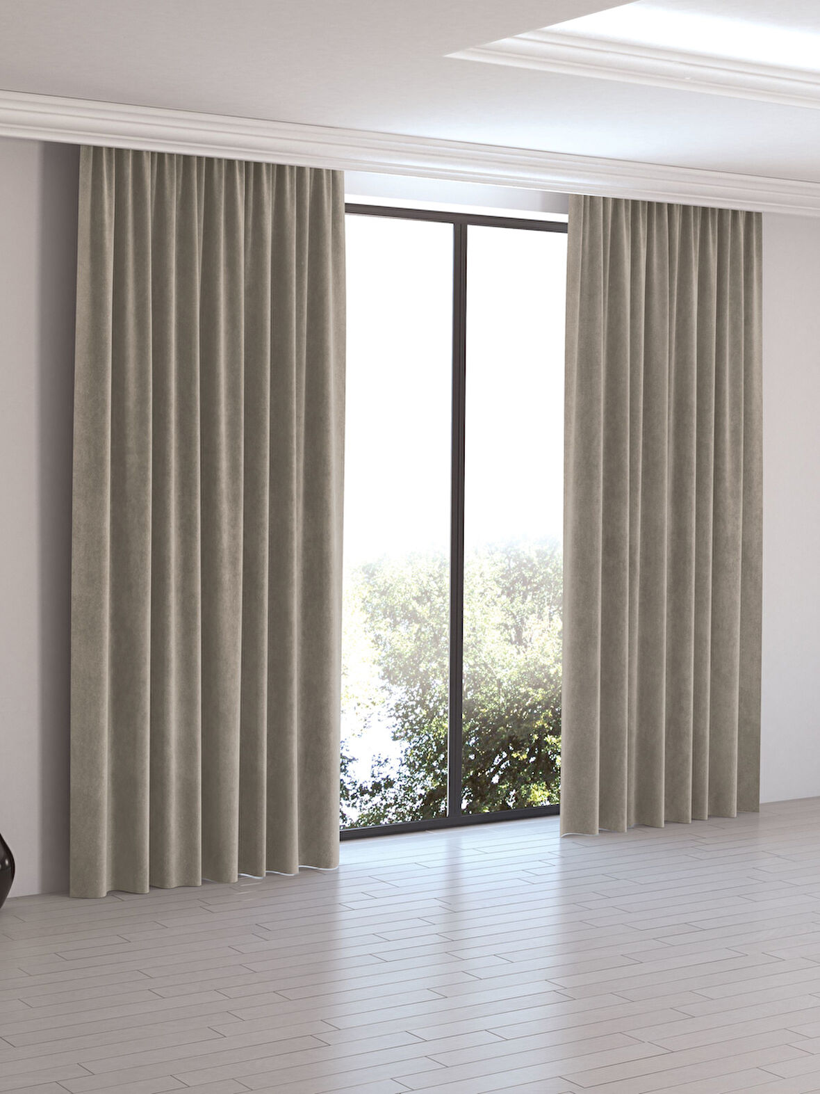 Home Daily Series Taş Rengi Ada Fon Perde