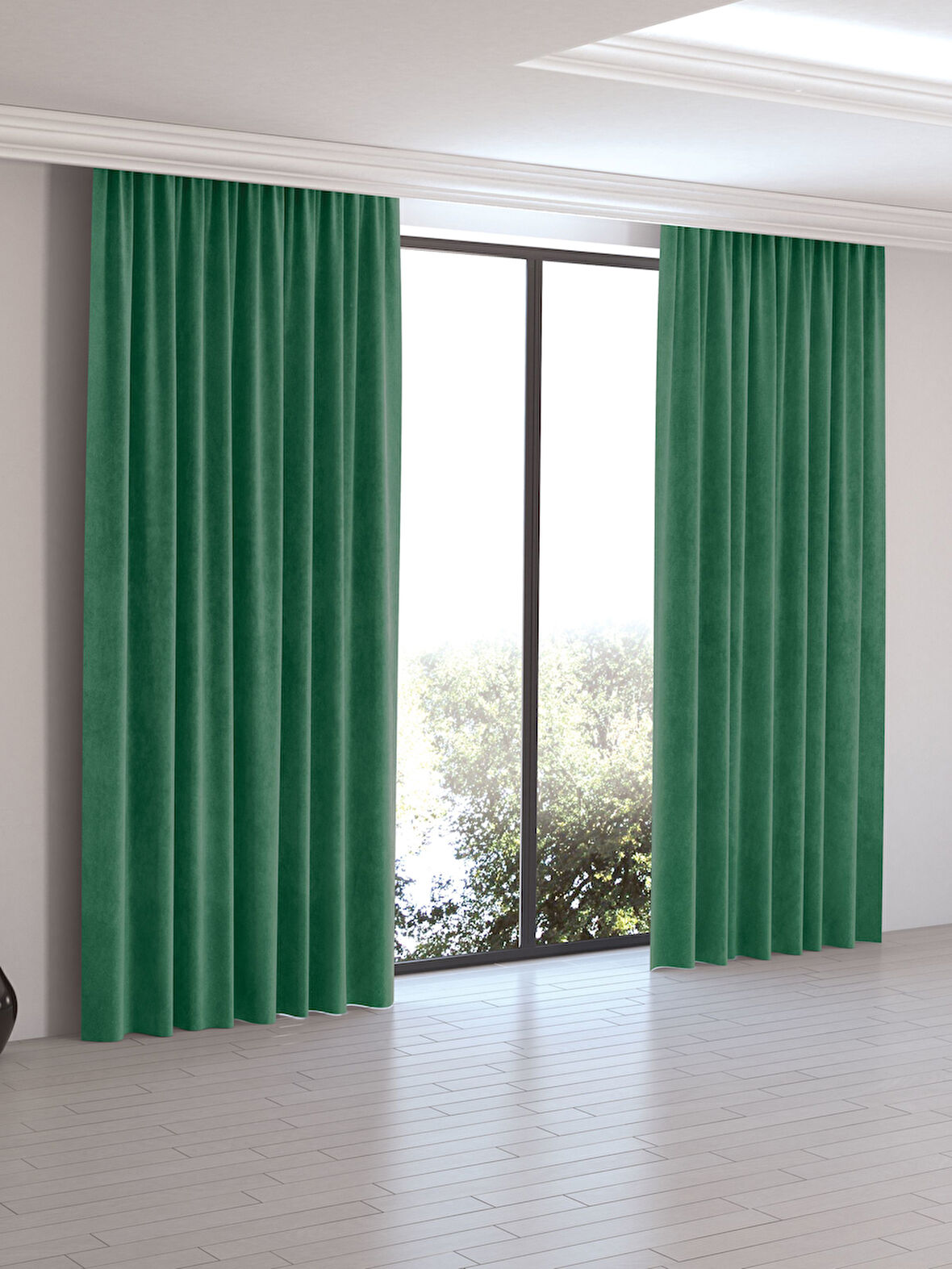 Home Daily Series Zümrüt Yeşili Ada Fon Perde