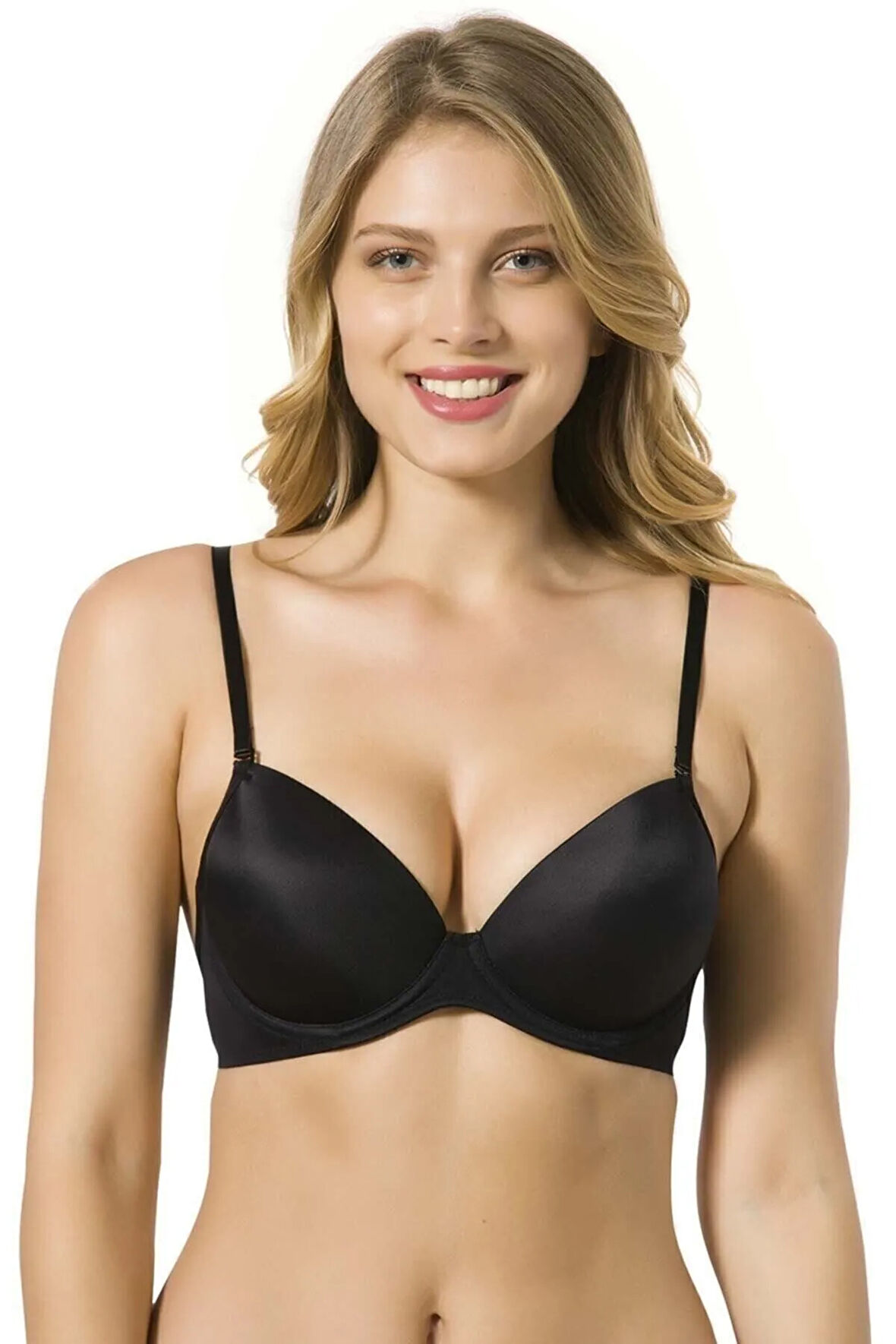 Kadın Basic Angelina Micro Kaplı Push-Up Sütyen 7050