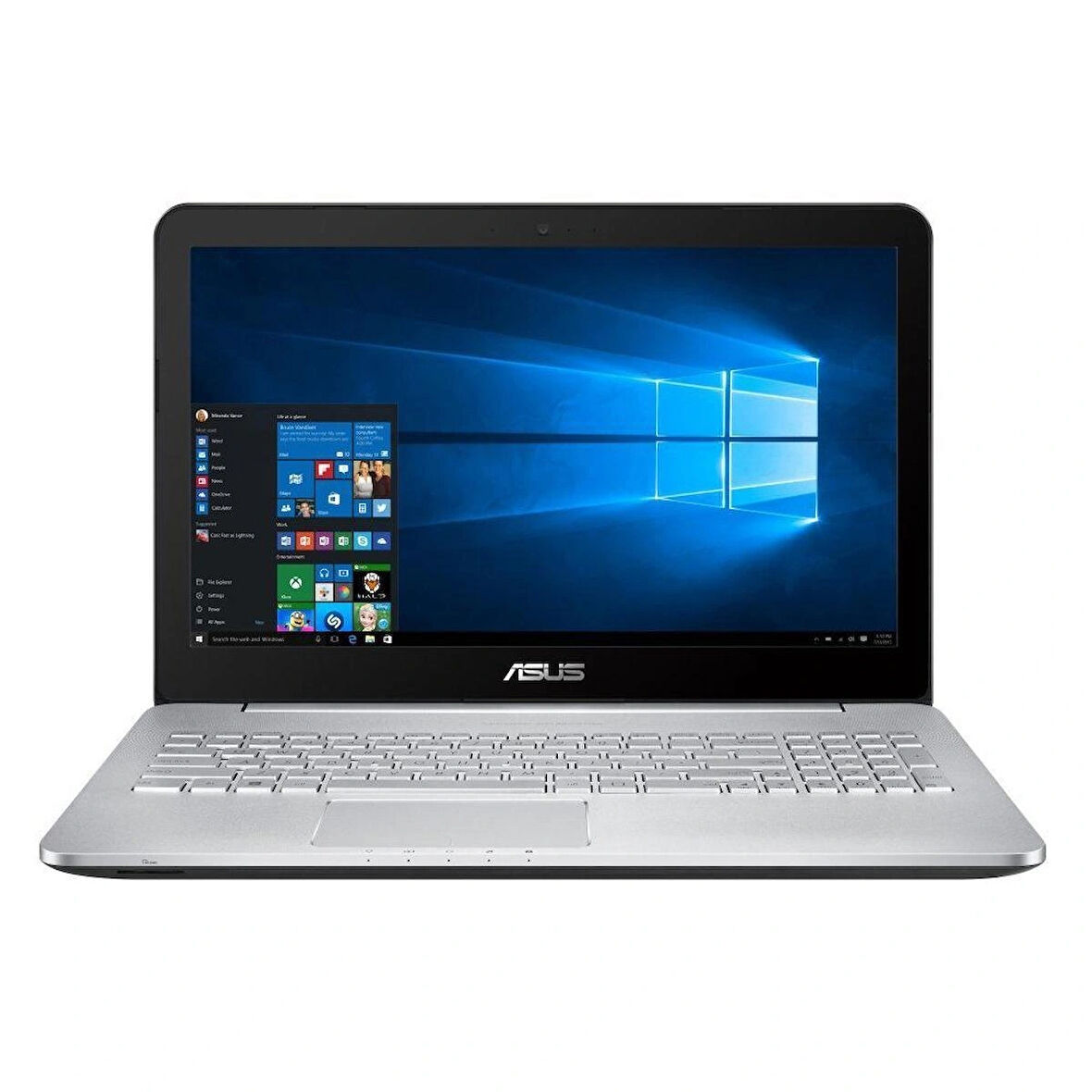 Asus R561V Gaming ve Çizim Laptop'u i7-6700HQ 2.6Ghz 8GB DDR4 RAM 256GB SSD NVIDIA GeForce GTX960m 2GB Ekran Kartlı 15.6" Full HD Notebook