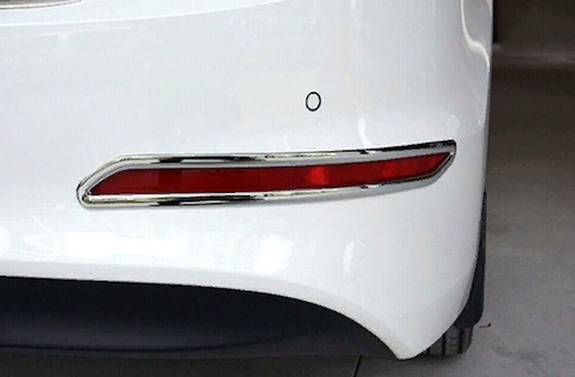Hyundai Elantra 2016-2018 Arka Sis Kaplaması Nikelaj