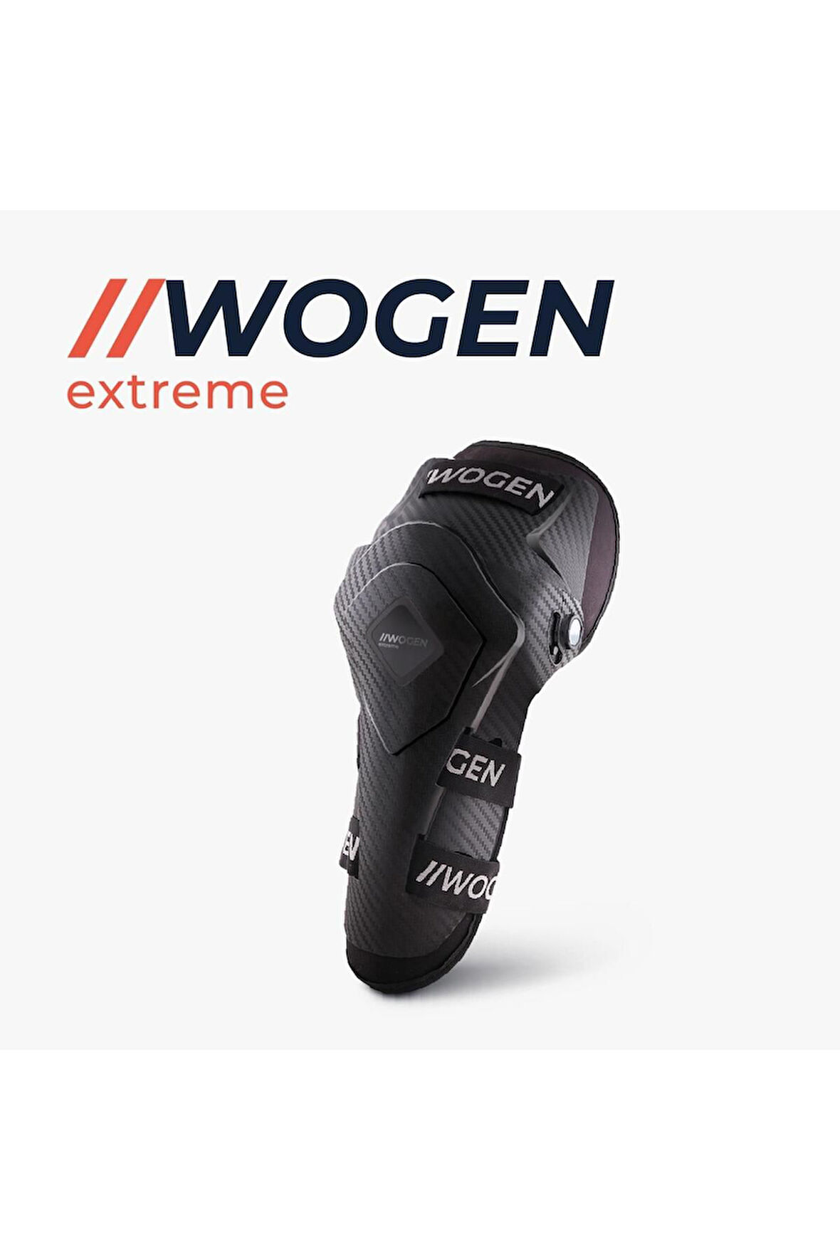 TEK MAFSALLI DİZLİK SİYAH KARBON WOGEN